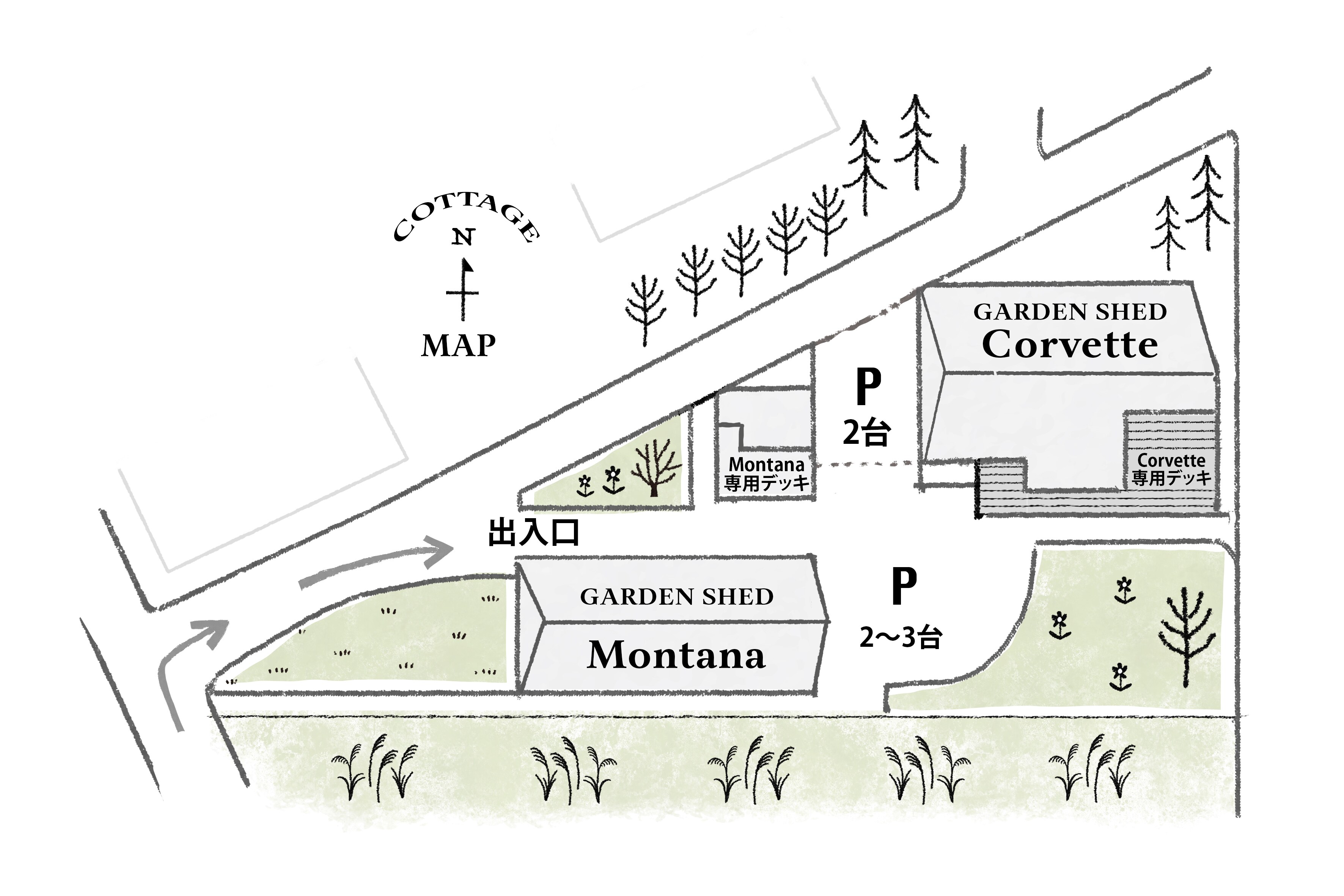 GARDEN SHED site map