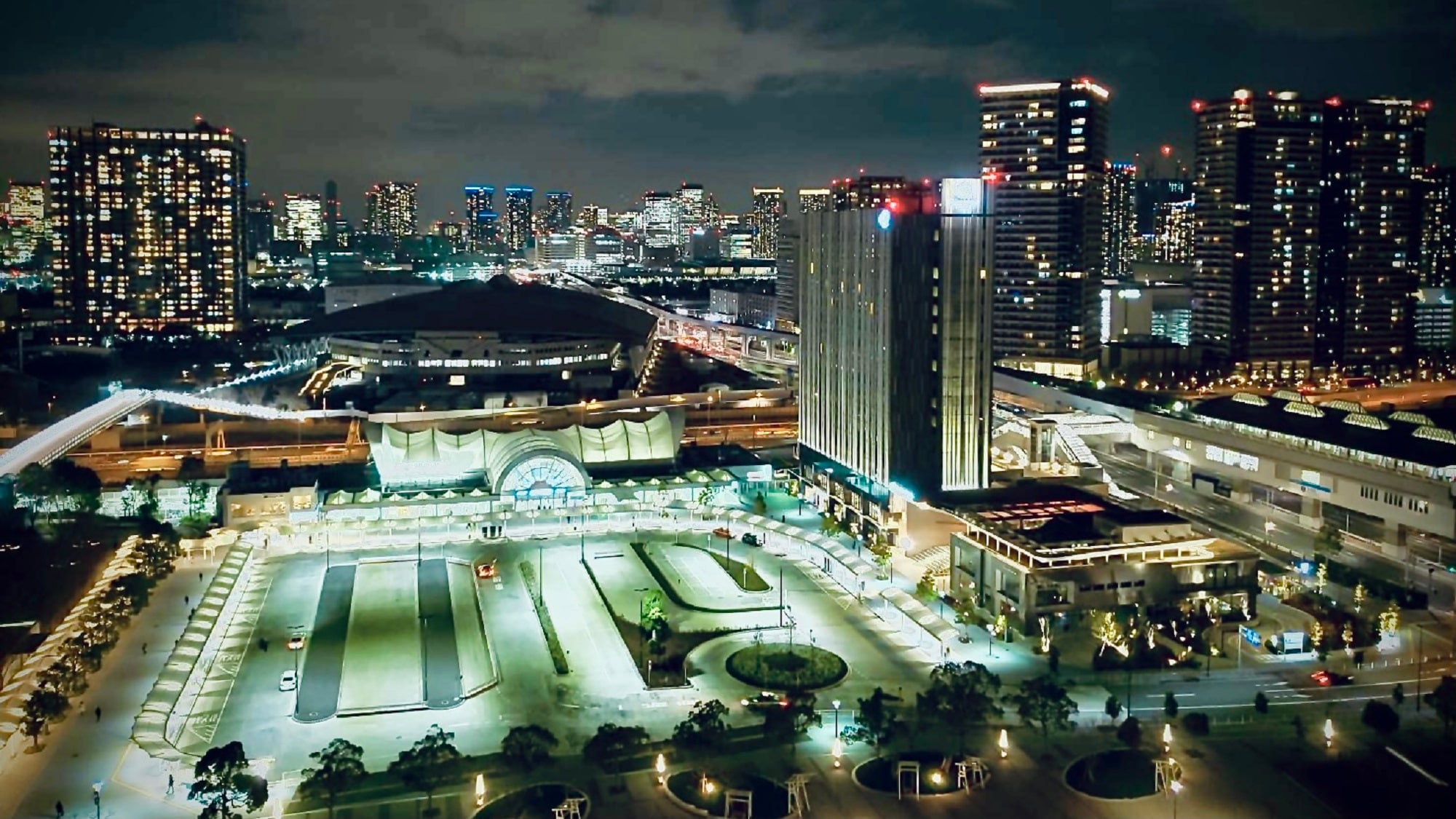 從客房看到的夜景