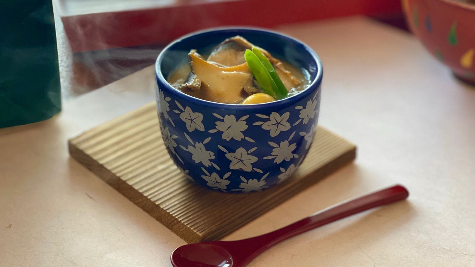 Chawanmushi abalon (puding telur kukus)