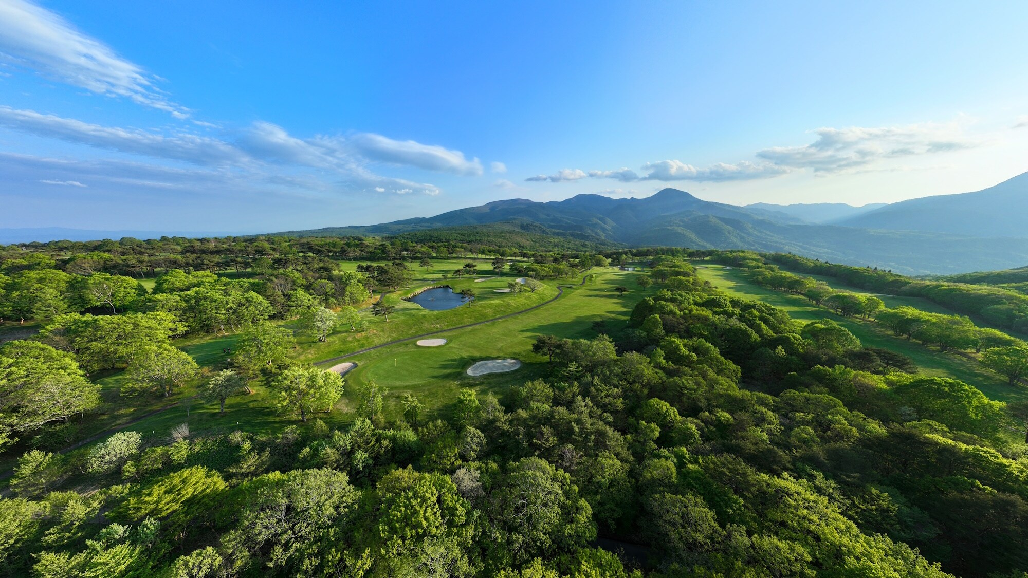A highland resort surrounded by nature
