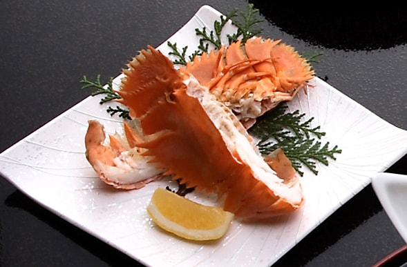 Our pride [Hot spring steamed uchiwa shrimp]