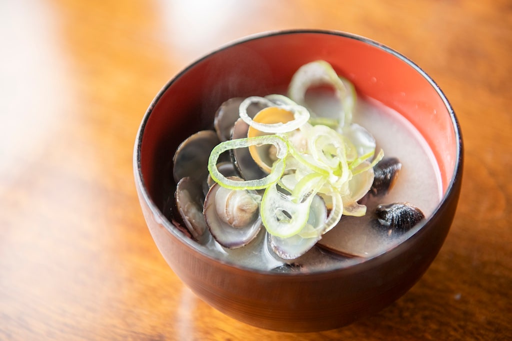 早餐：蛤蜊湯