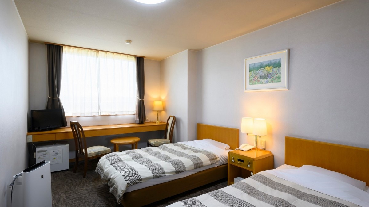 [Twin room] An example is our standard twin room.