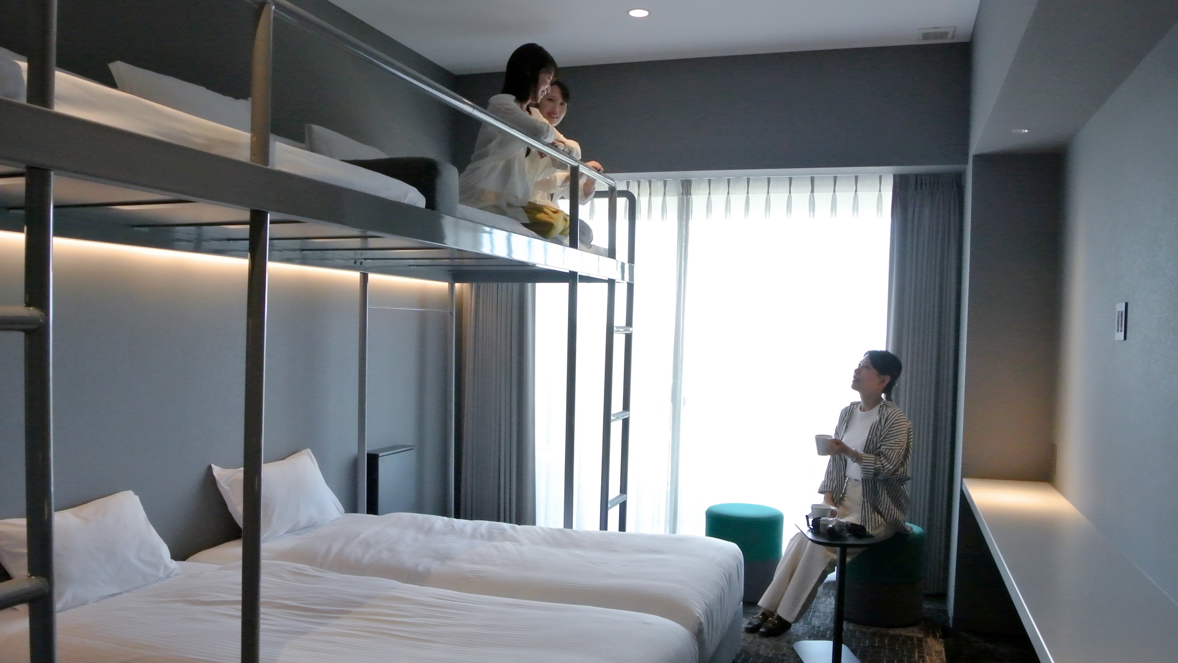 Bunk bedrooms perfect for group trips