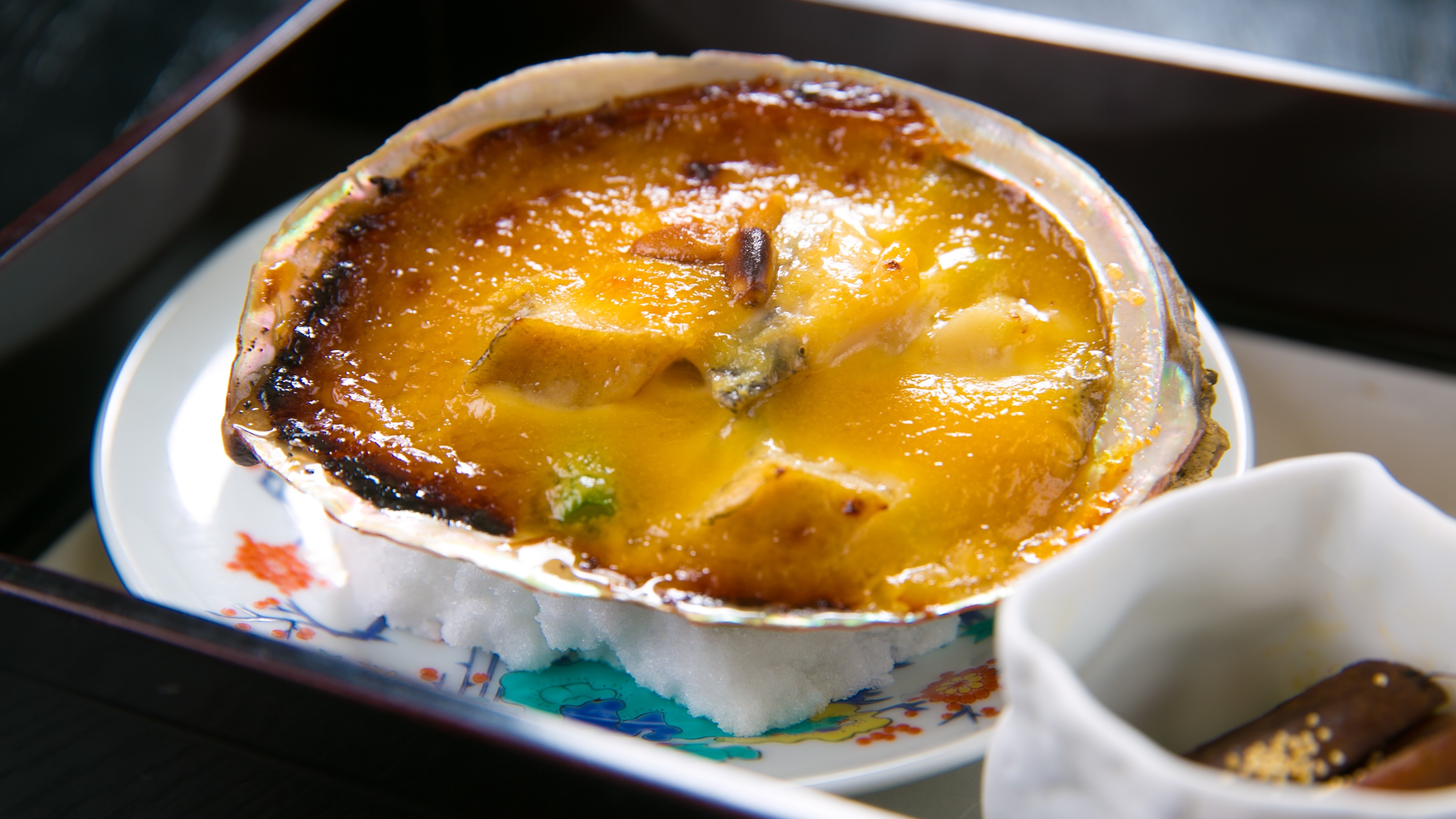 Grilled Abalone with Miso