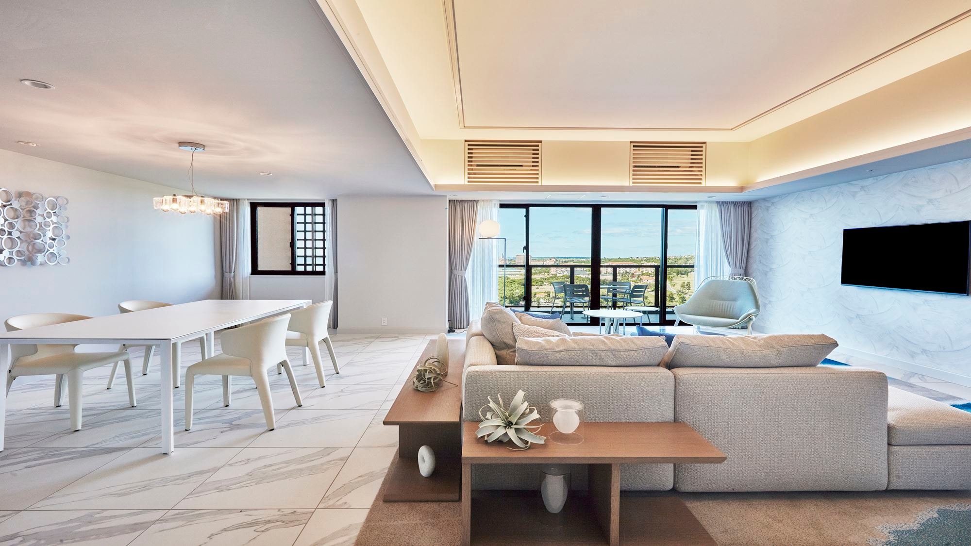 [Premier Deluxe Suite 2 Bedroom (141 square meters/5th-10th floors) <Resort view>]