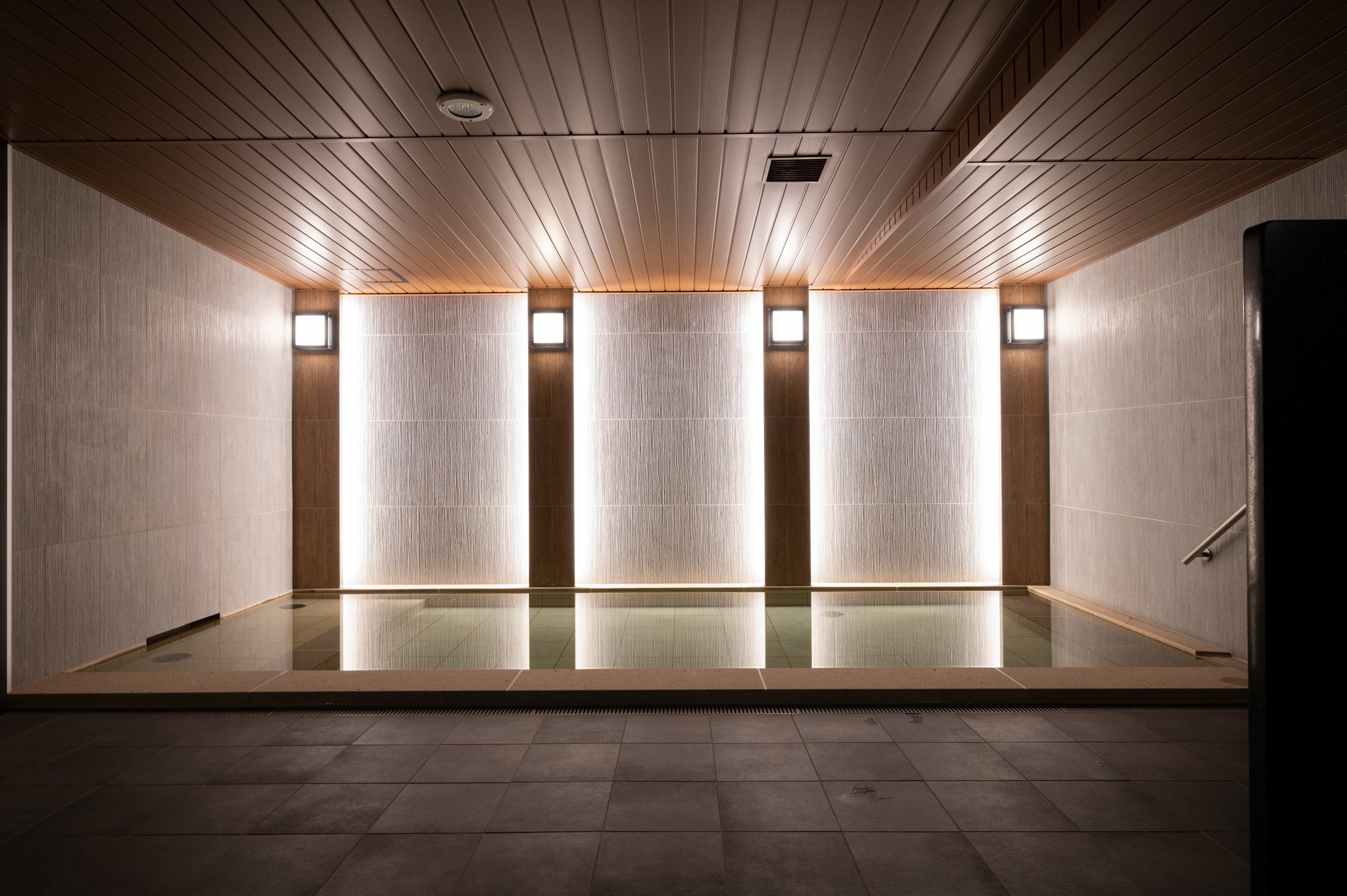Large communal bath