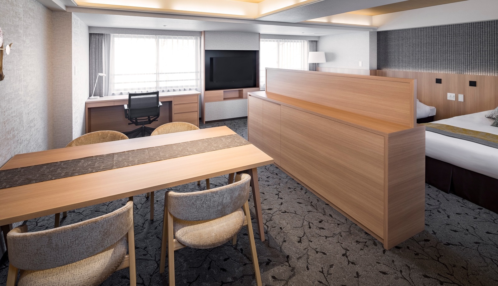 Western-style twin room, non-smoking, 48㎡, ➀