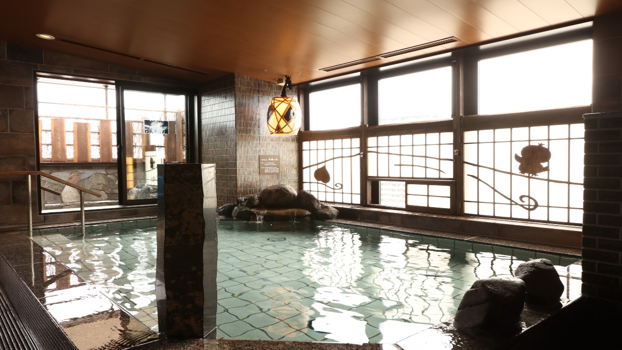 ■ 【天然温泉大浴場】男性内湯