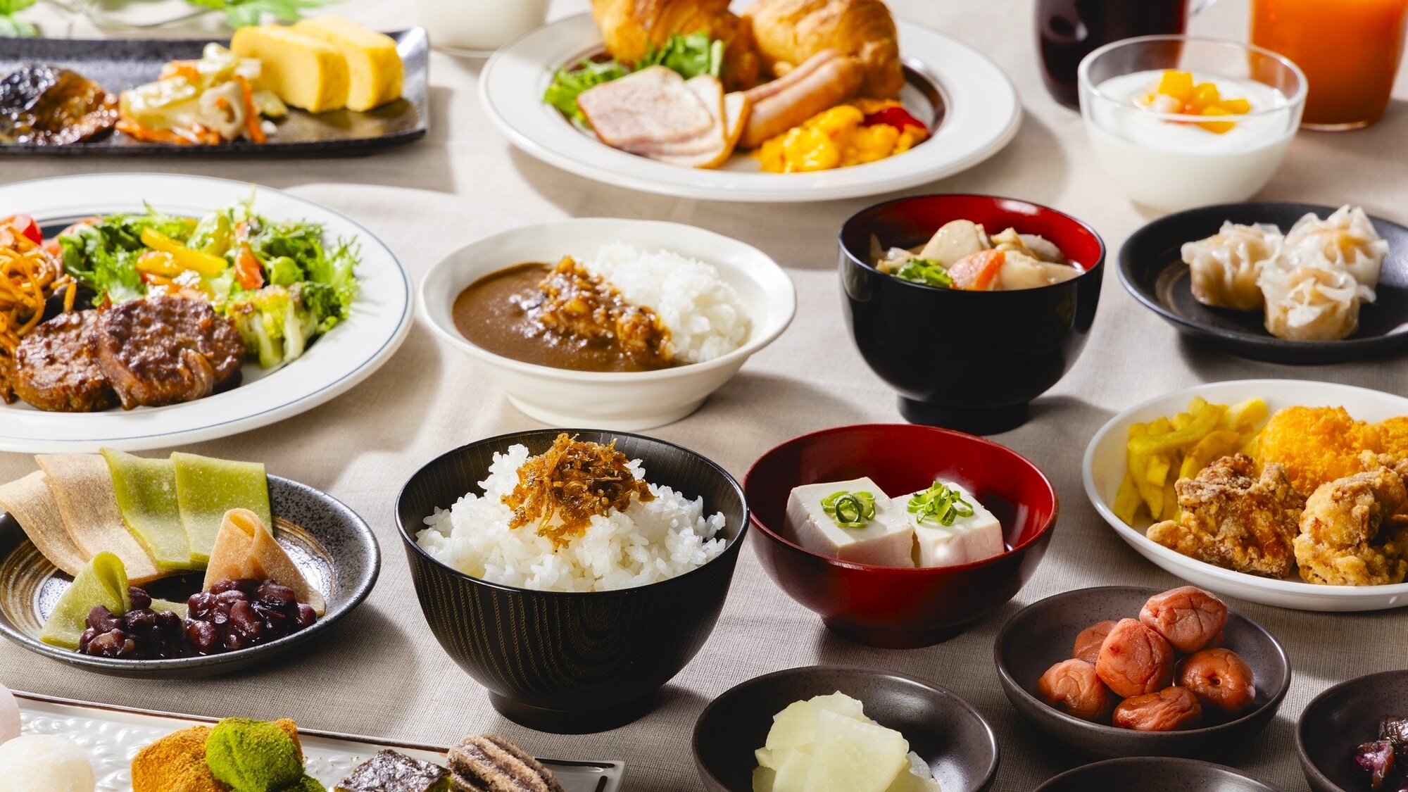 [Breakfast] Japanese and Western buffet