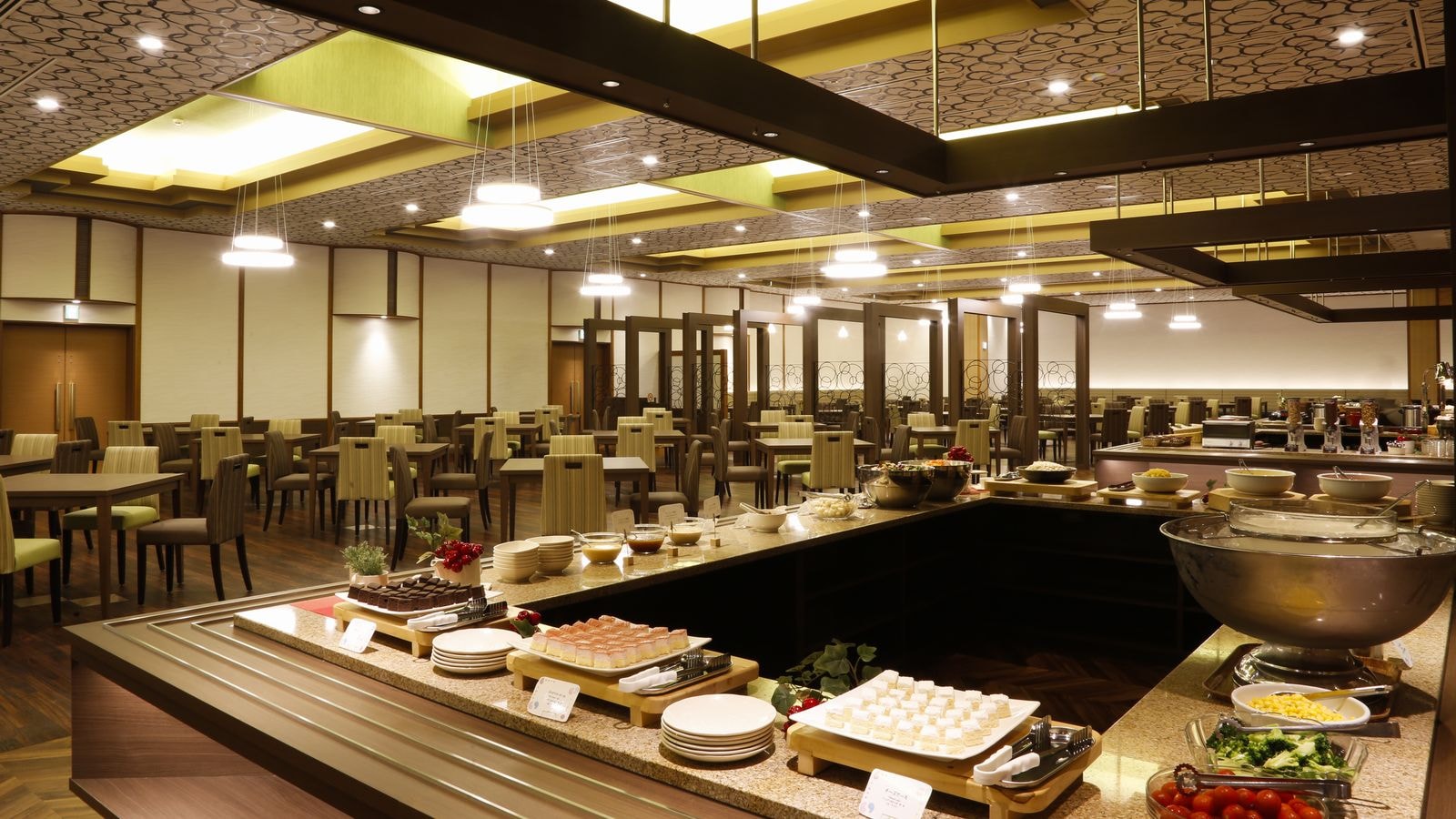早餐自助餐會場：出雲餐廳“Shuho”