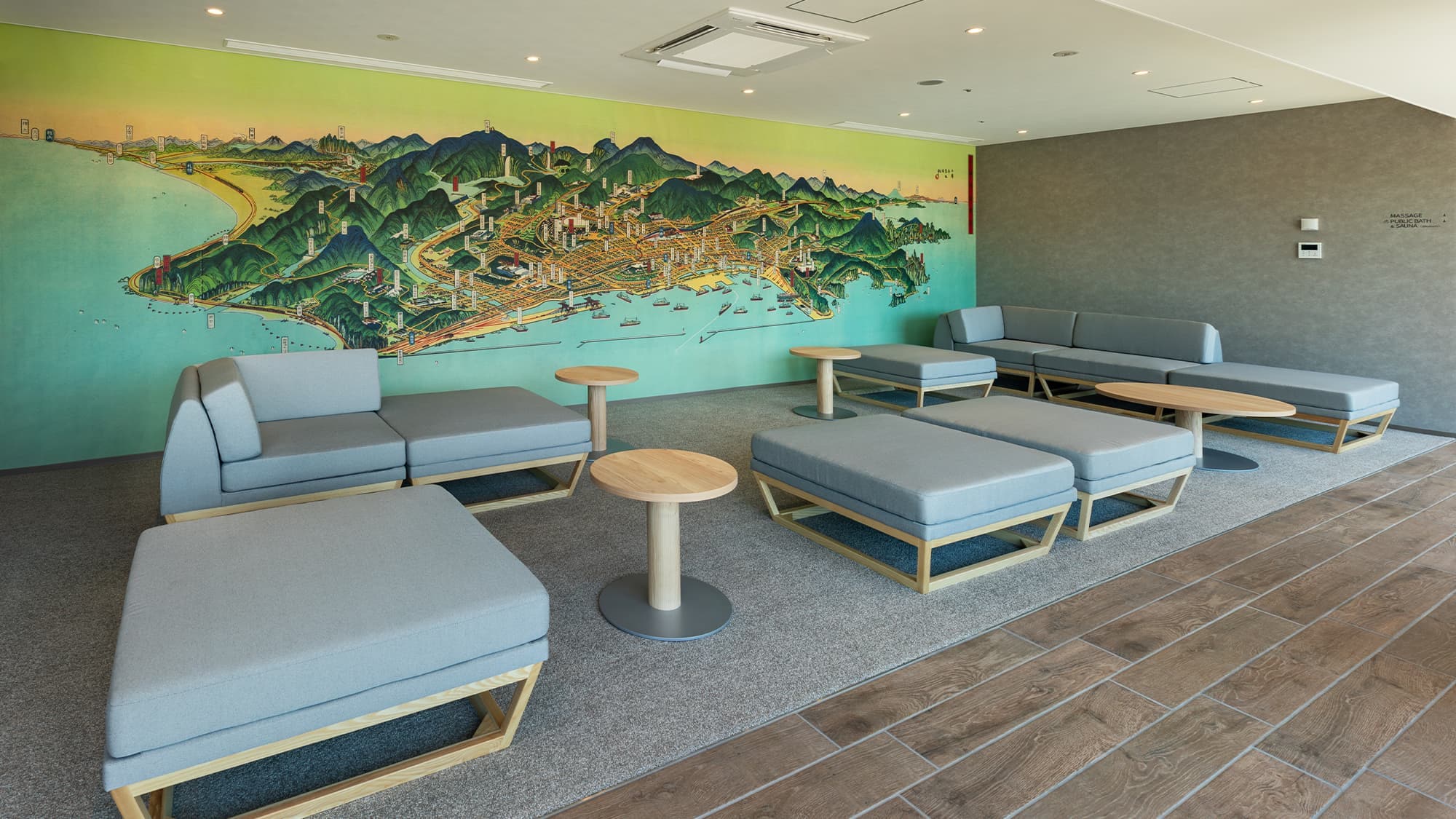 [Post-bath lounge] (6th floor) You can use this lounge to rest after bathing. Please feel free to relax in your hotel wear.