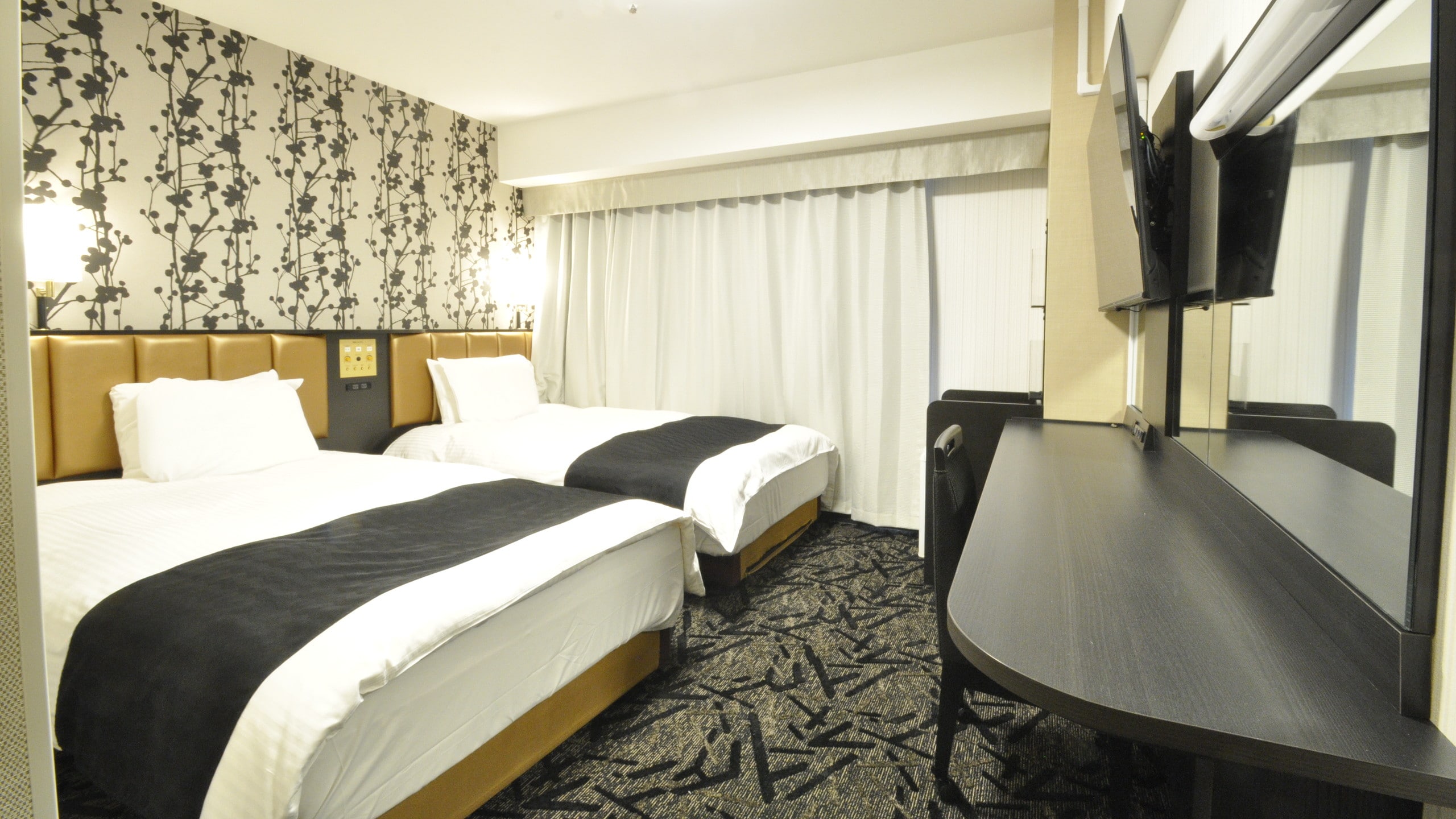 [Twin room]