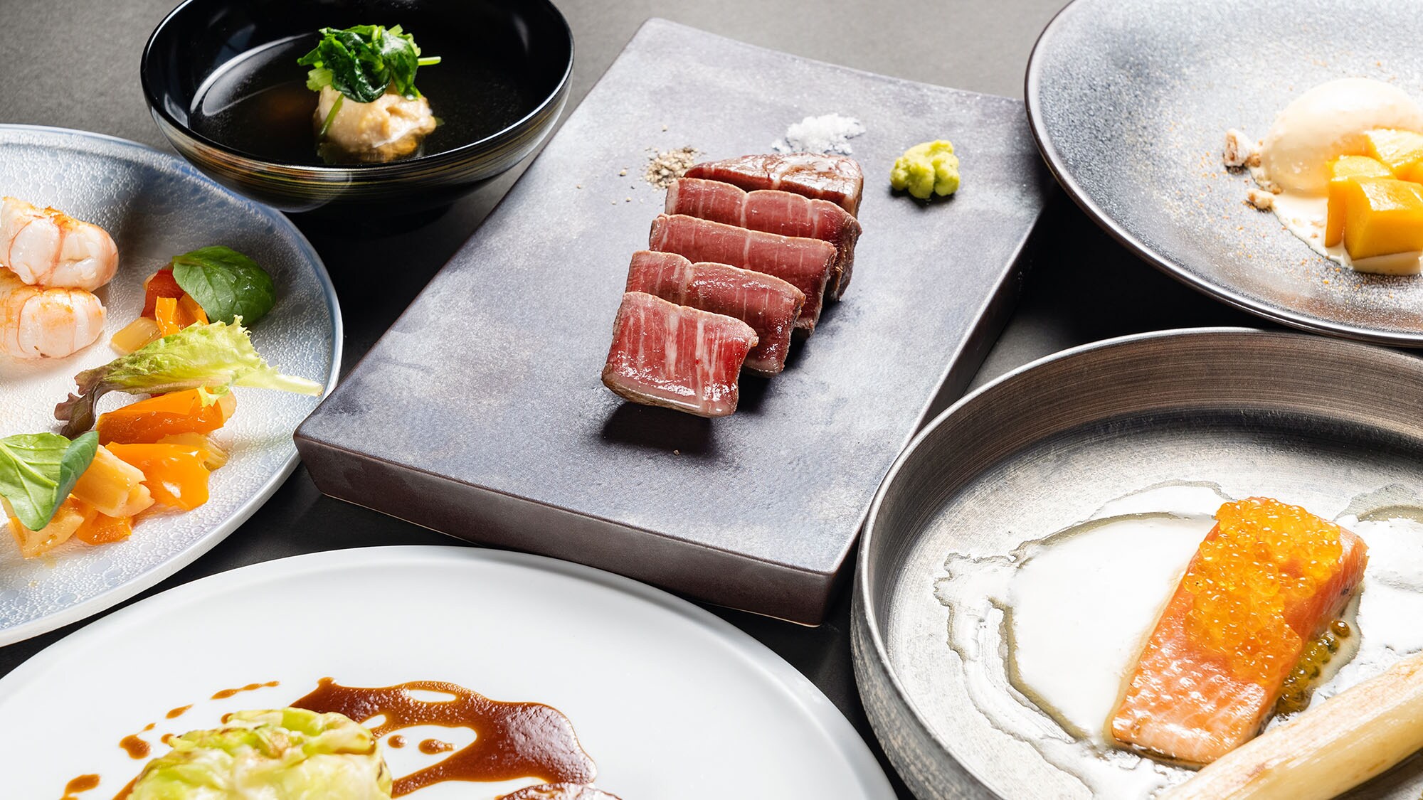 ・[Dinner] A variety of dishes using fresh ingredients that make the most of the ingredients. Please enjoy a luxurious meal.