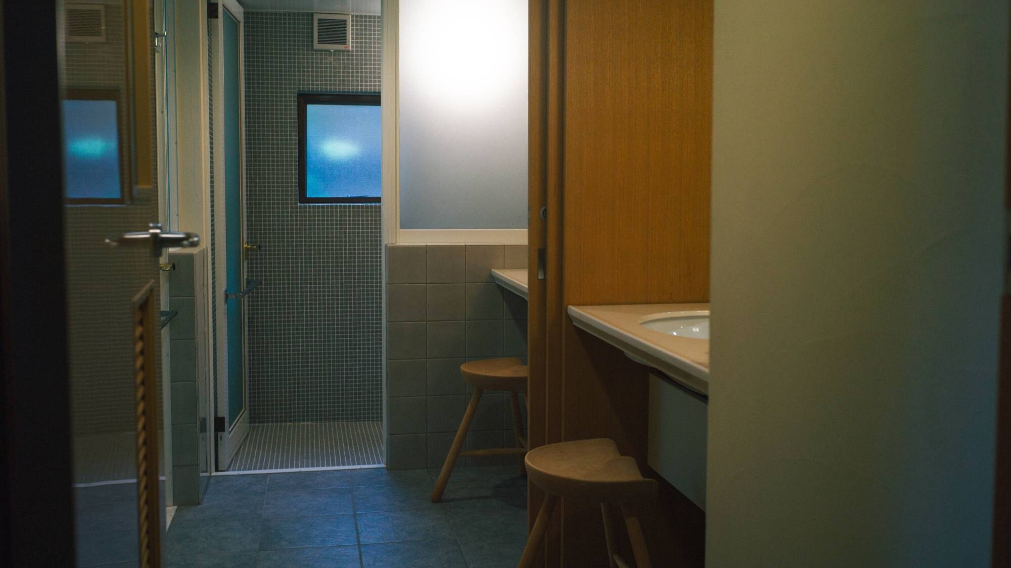 Villa washroom area