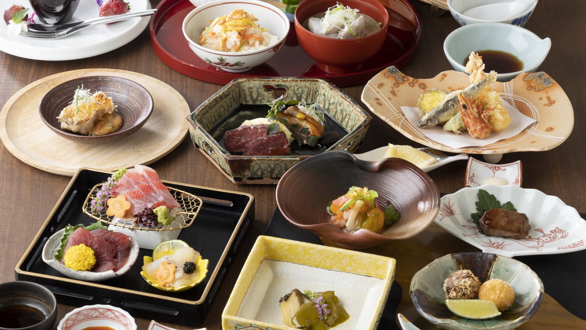 Winter special creative kaiseki course *Image