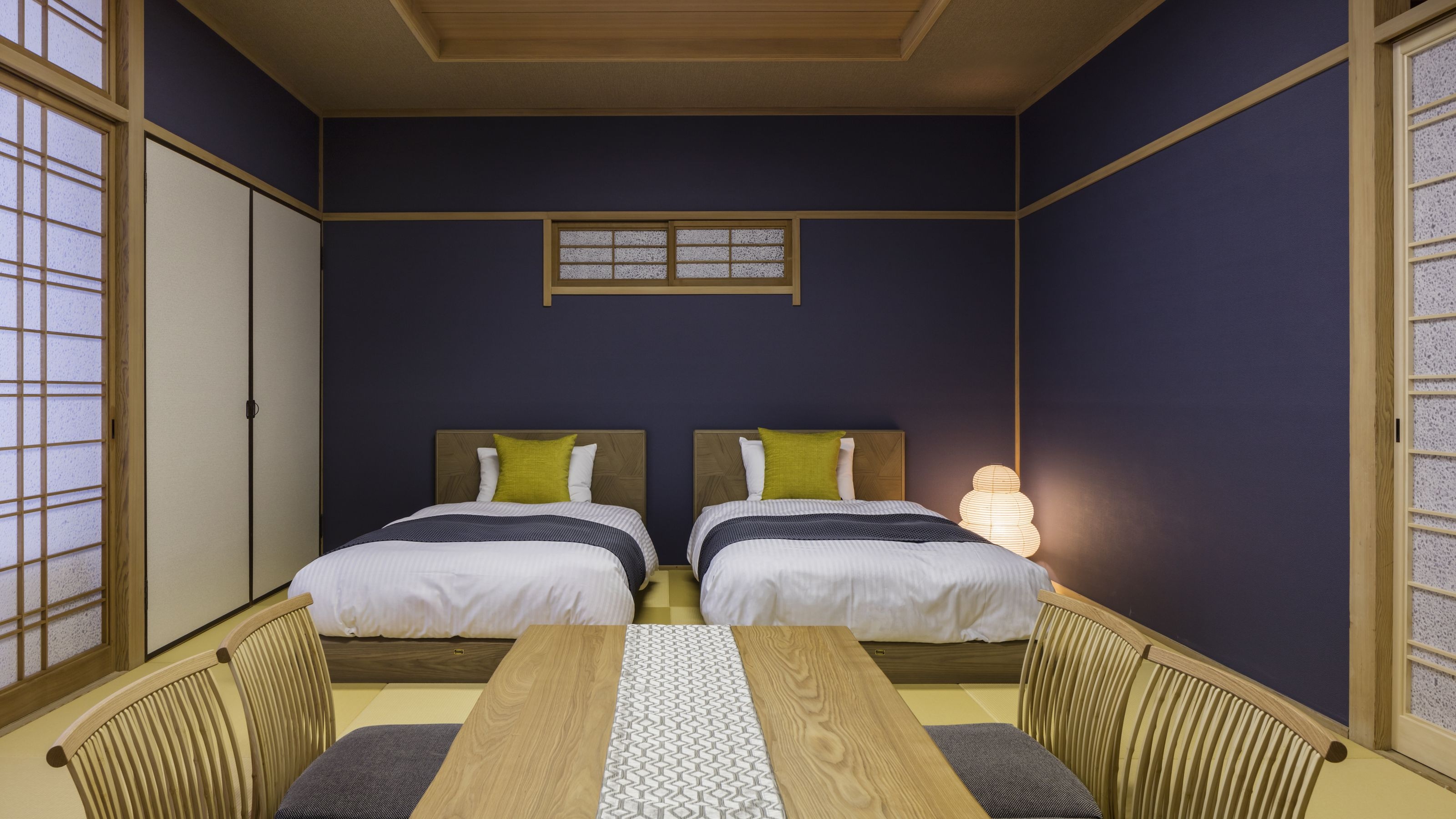 Gambar kamar DX Jepang ◆ Tempat tidur kembar ◆ Kamar luas.