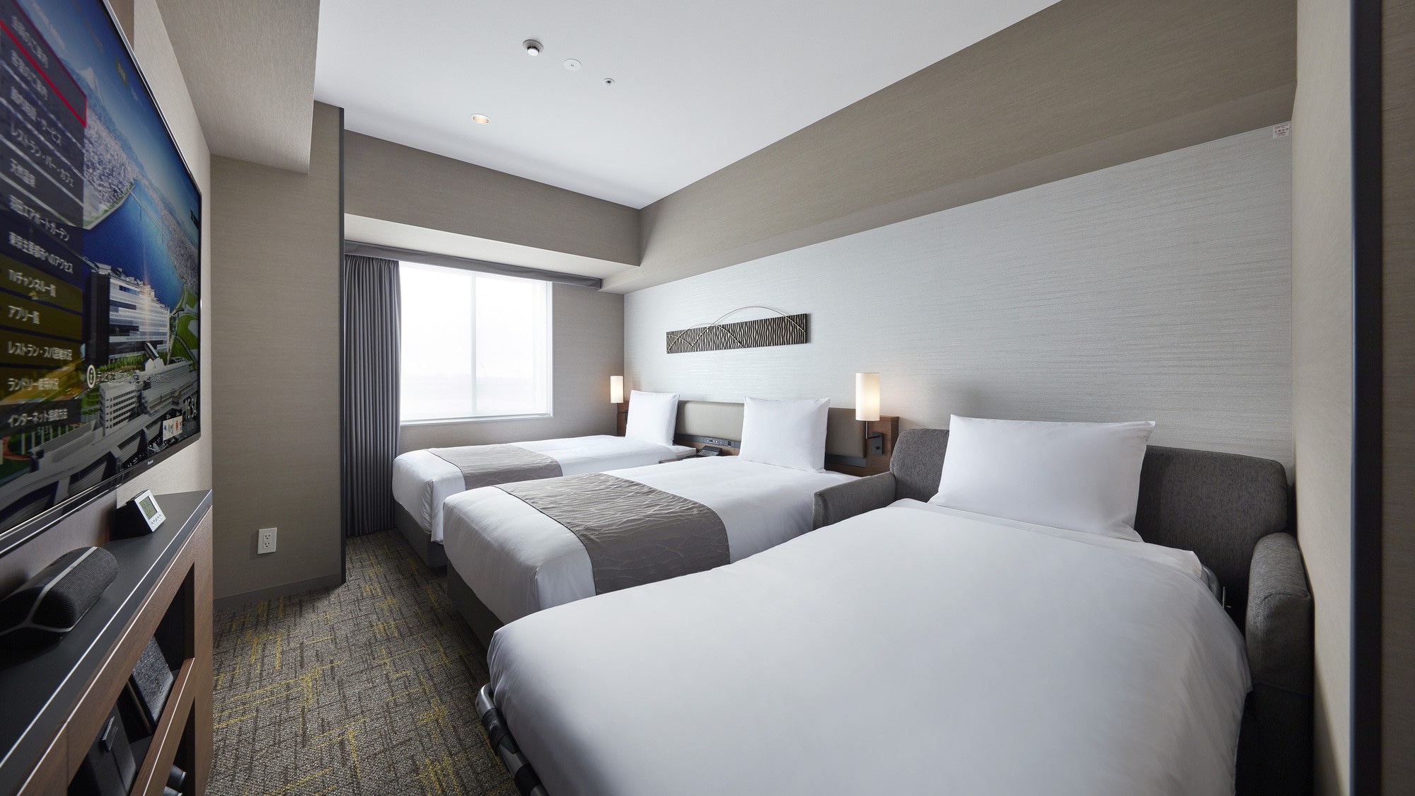Superior twin room 23㎡, can be used by 3 people (with sofa bed)