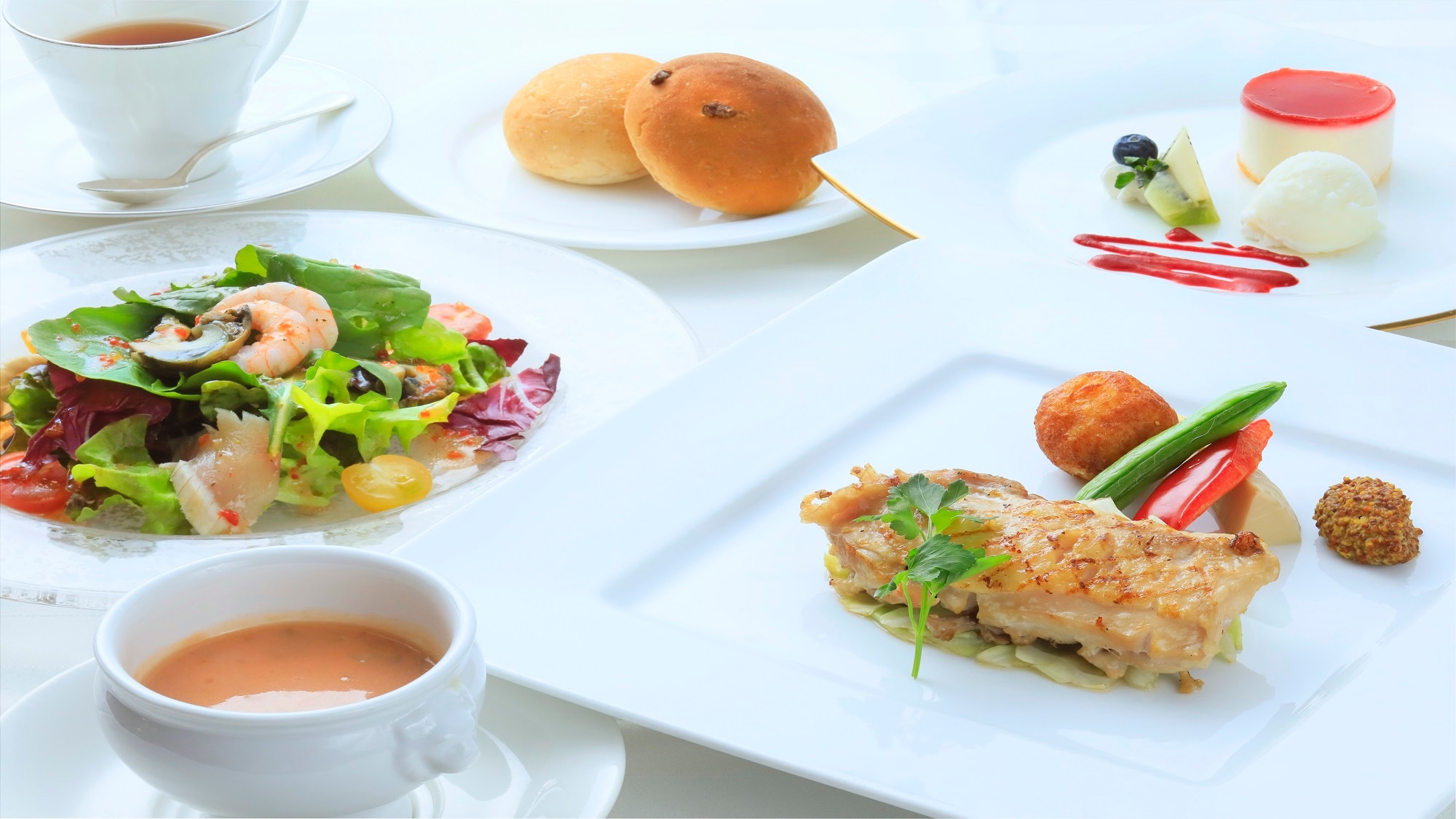 Bữa tối | Ẩm thực sáng tạo ▼Thiên nhiên (Ánh sáng) *Hình ảnh