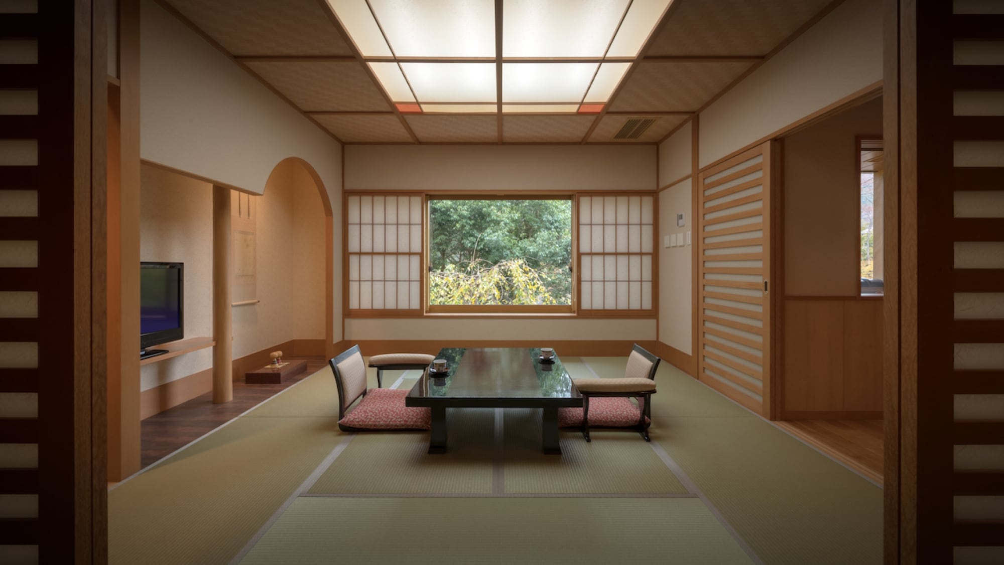 Japanese and Western room Akashiyakan 2nd and 3rd floor with open-air bath