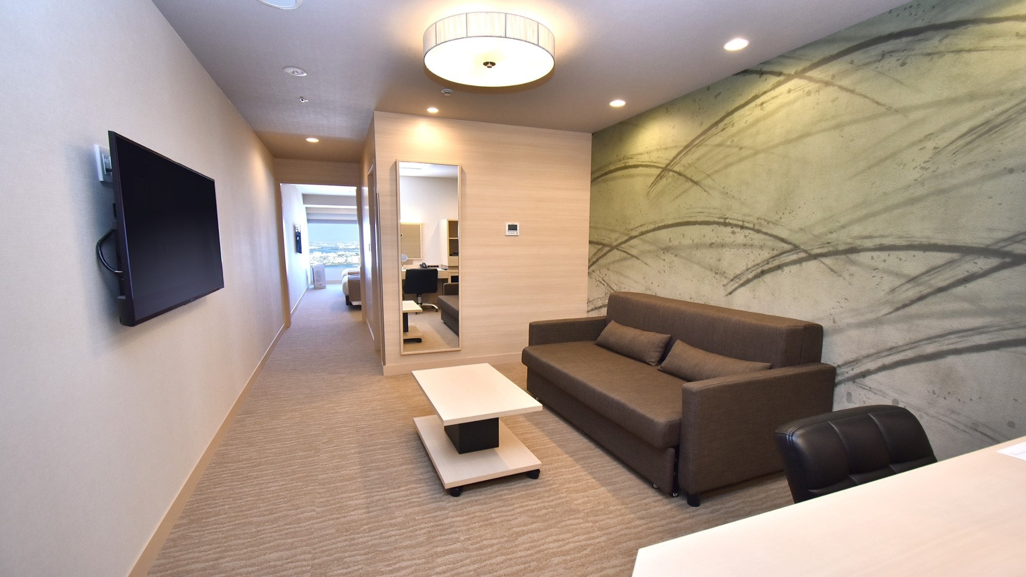 ห้องซูพีเรียทวินเบย์วิว (ห้องนั่งเล่น)