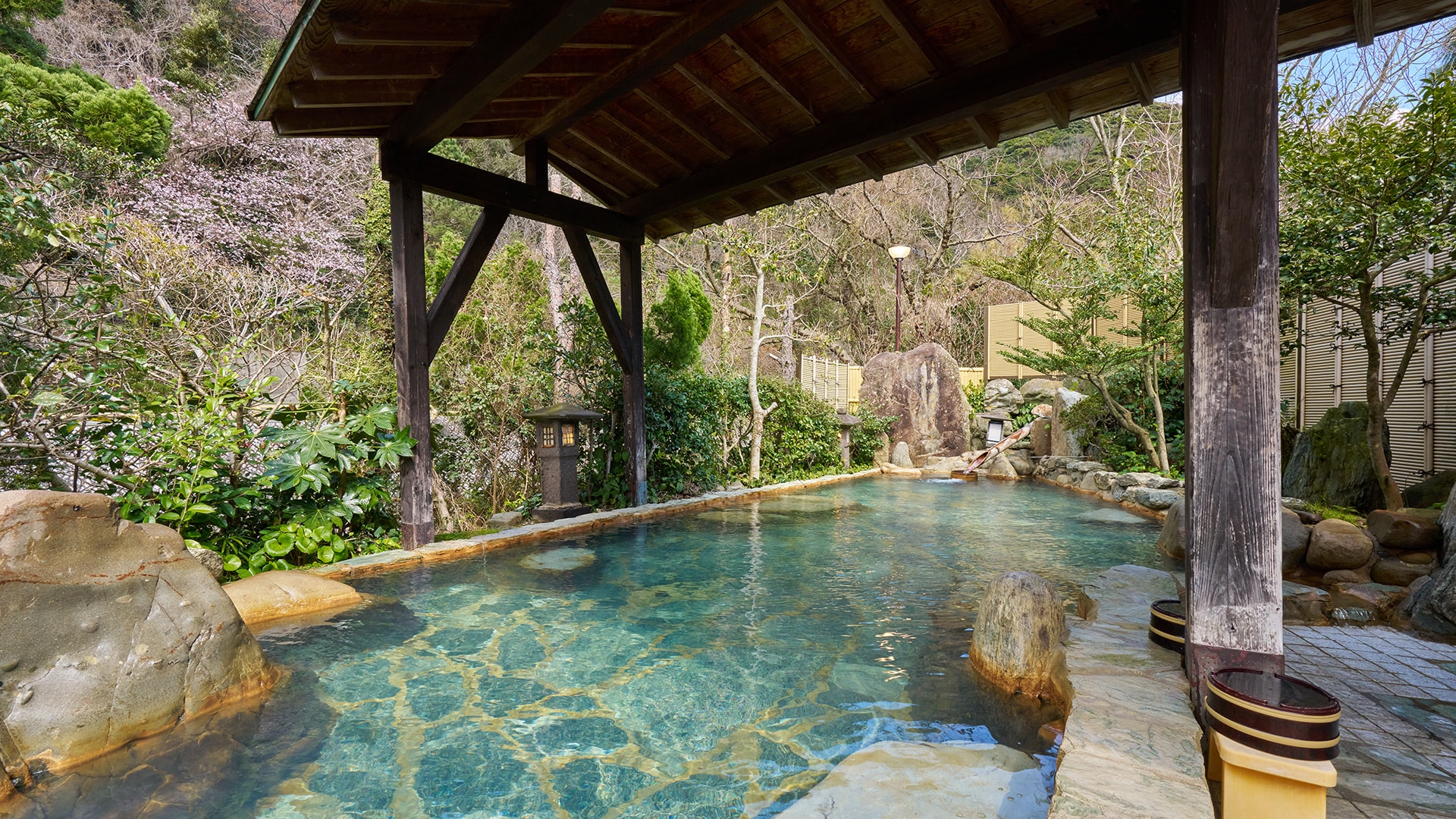 Open-air bath - Men's bath