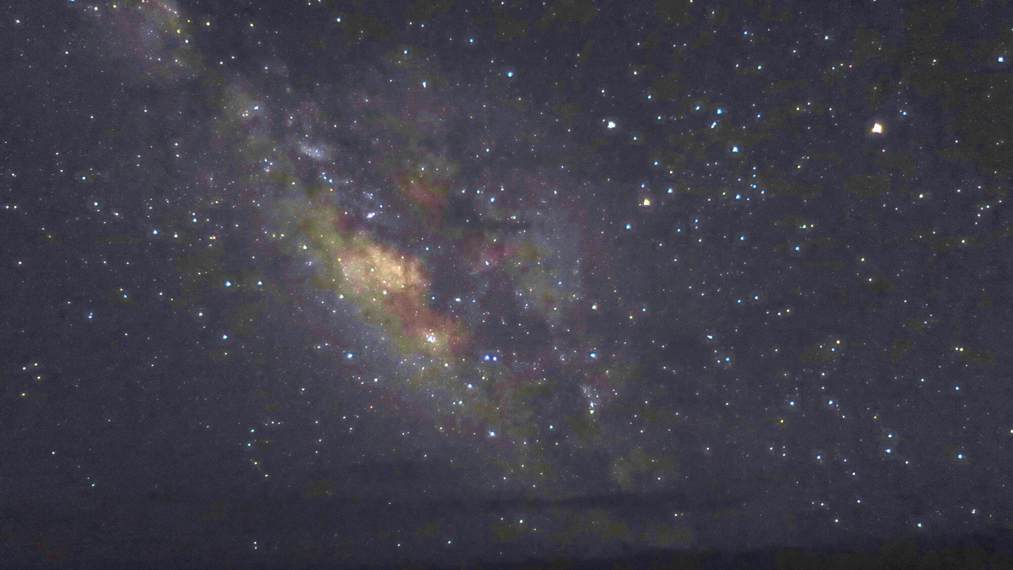 [Night Sky] On a clear day, you can see a sky full of stars.