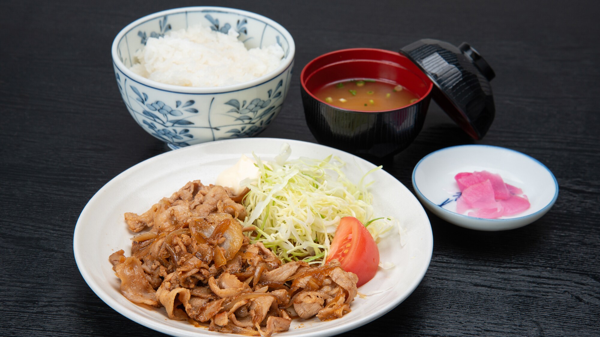 * Supper (example) Yakiniku set meal