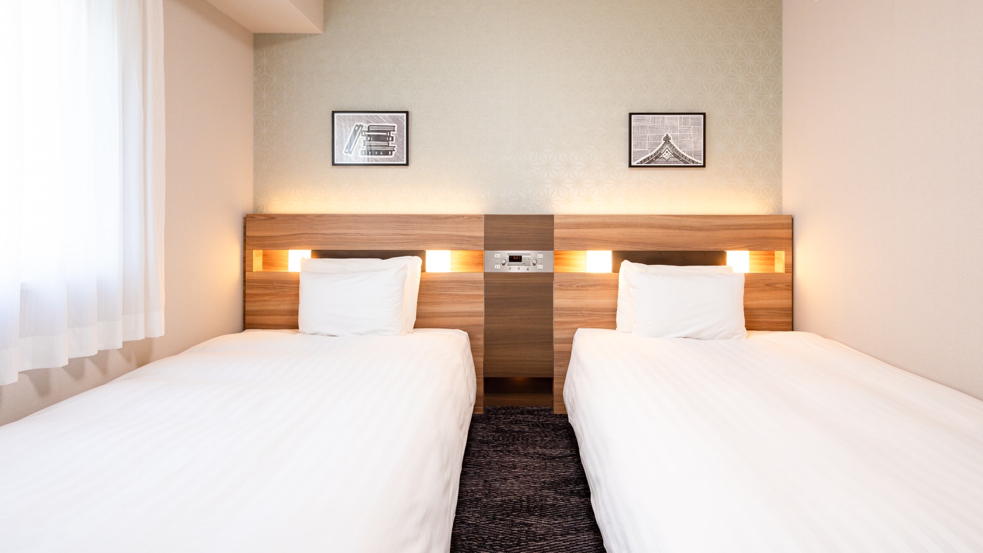 [Twin Standard 1] An example of a guest room