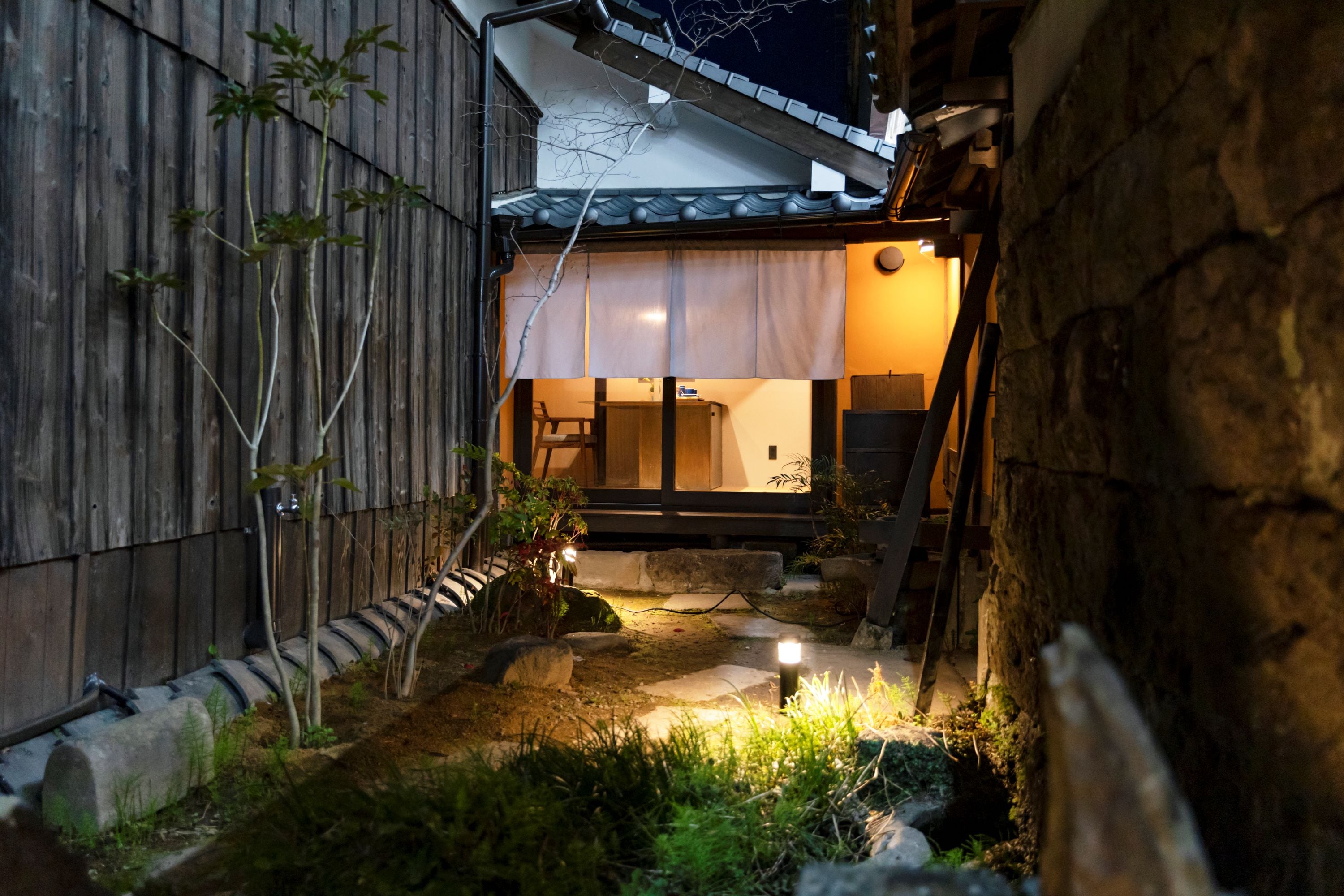 Kasumi Entrance exterior night view