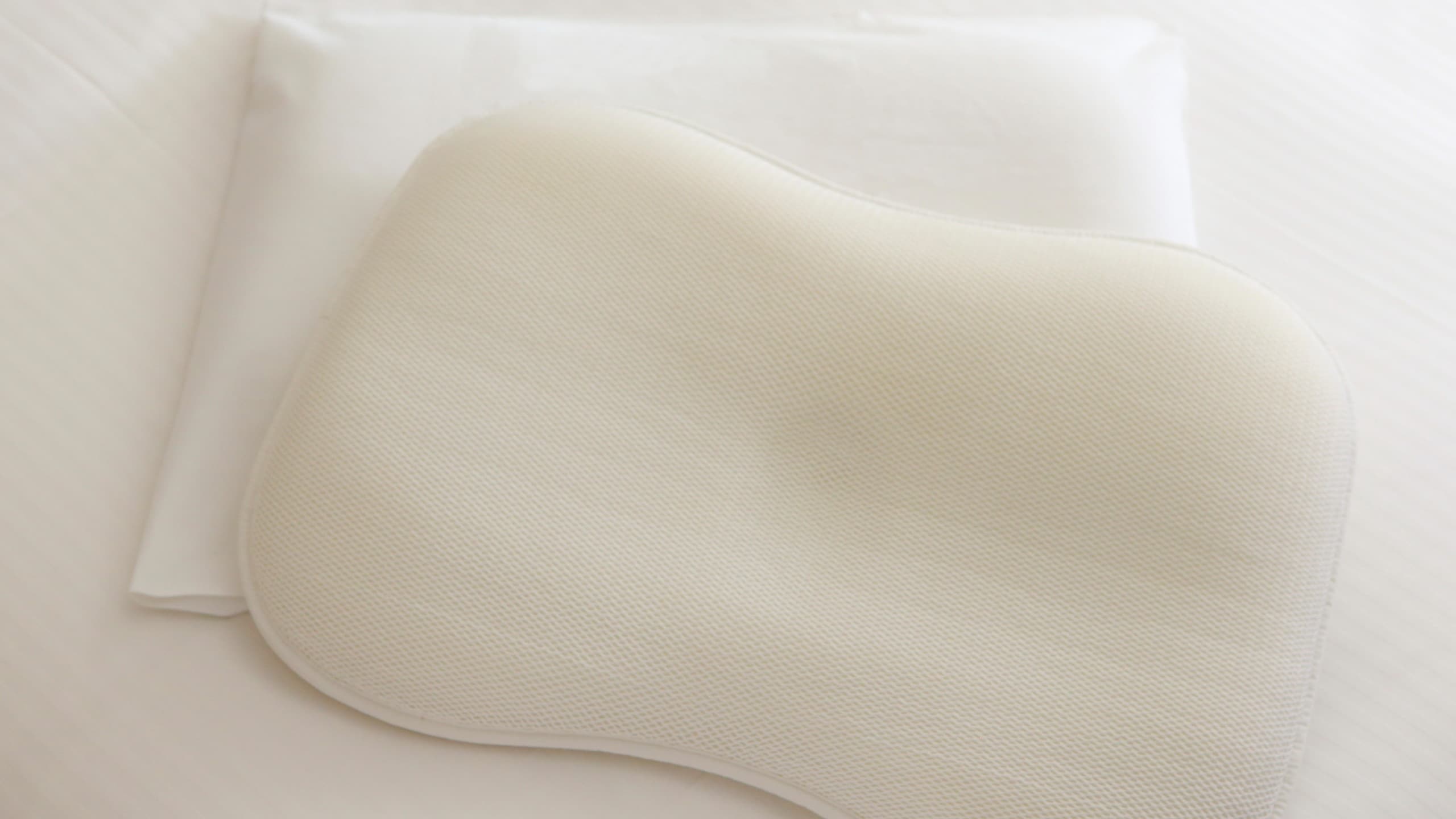 Two types of pillows with different textures