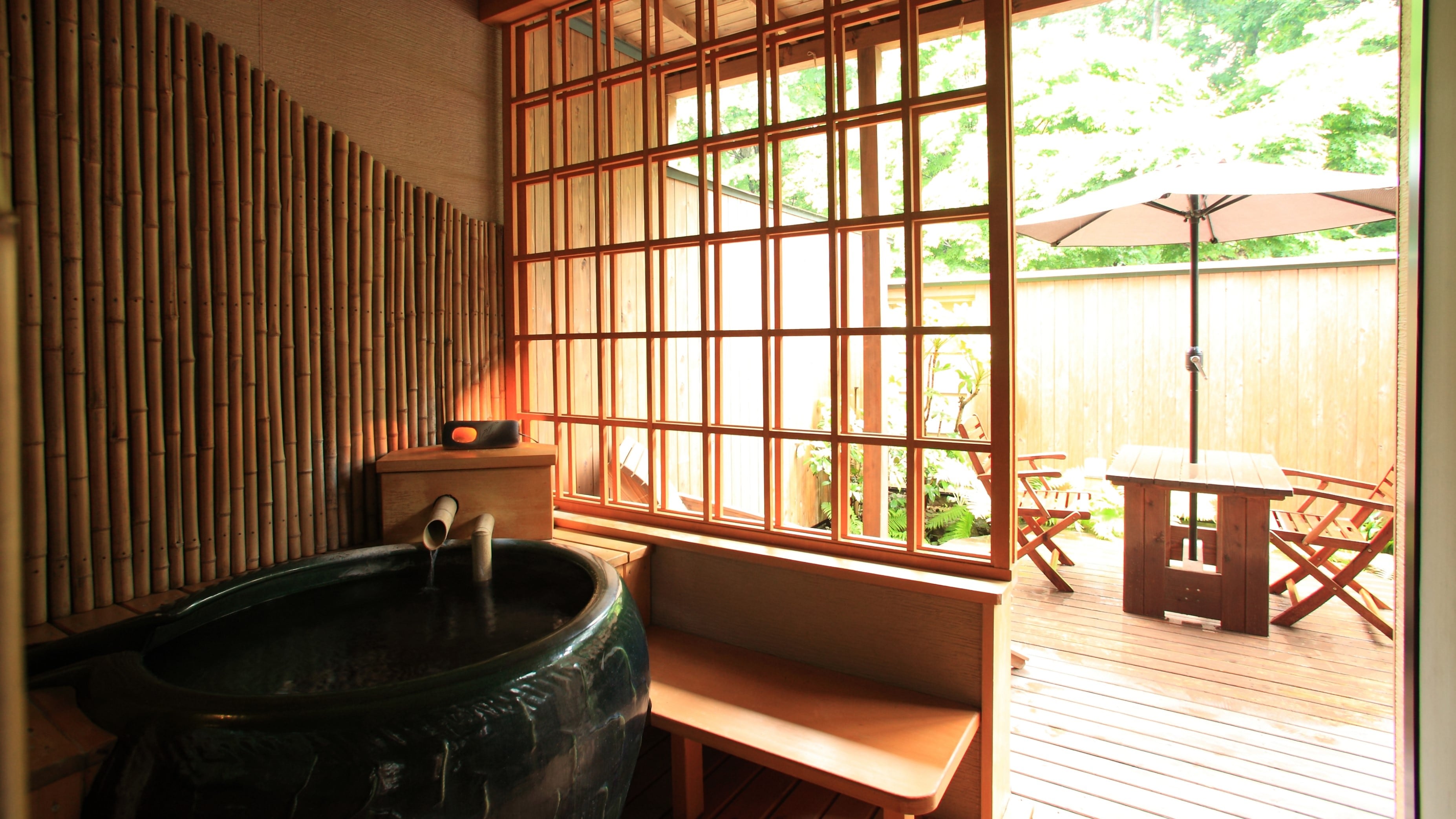 Special room with hot spring: Wataboushi