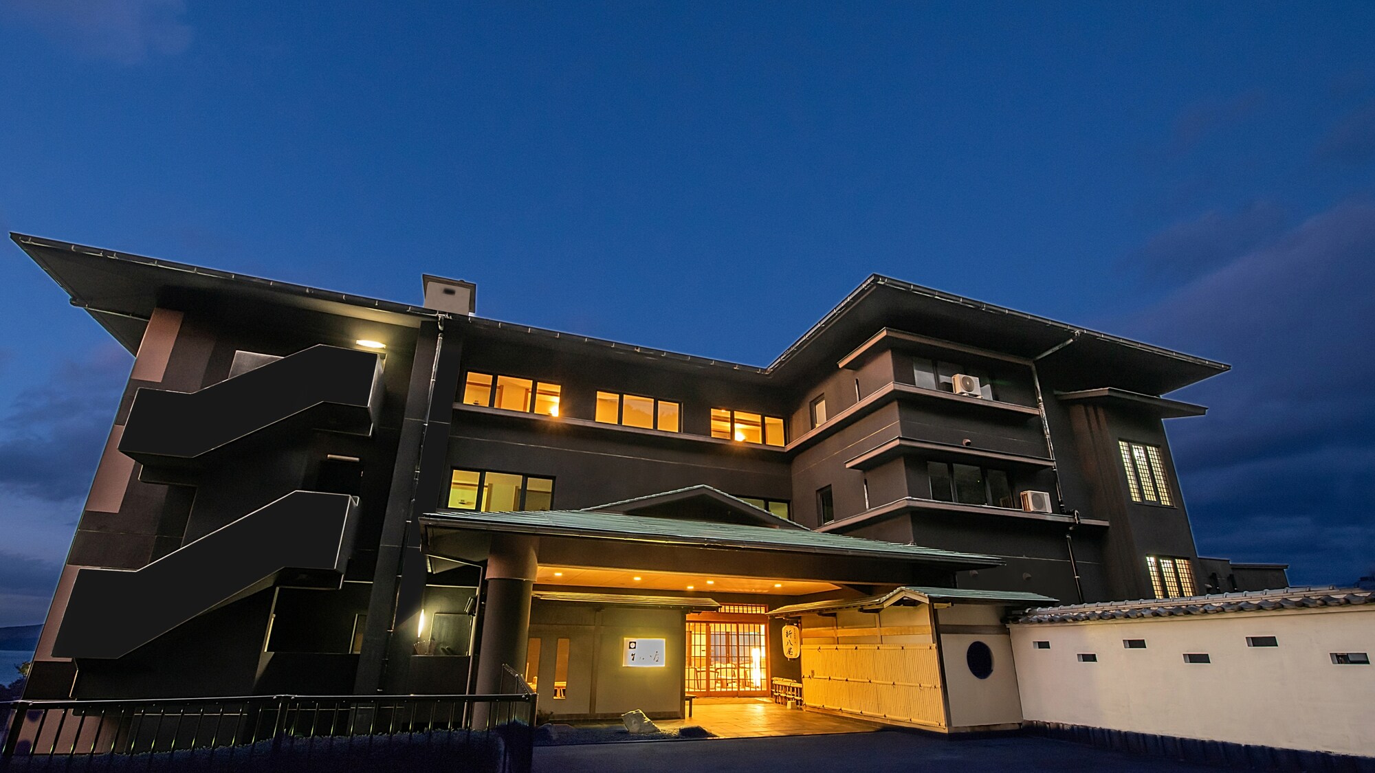 <Exterior of the hotel>