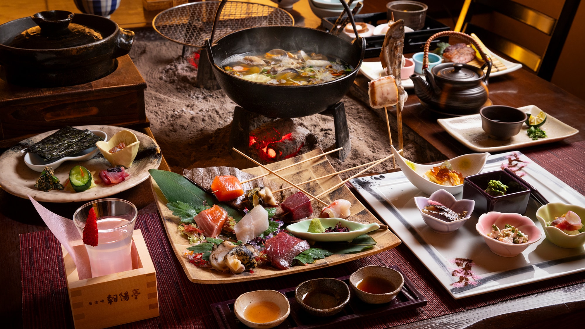 [Kitabanya Restaurant] Creative Kaiseki cuisine enjoyed by the hearth *Photo is for illustrative purposes only