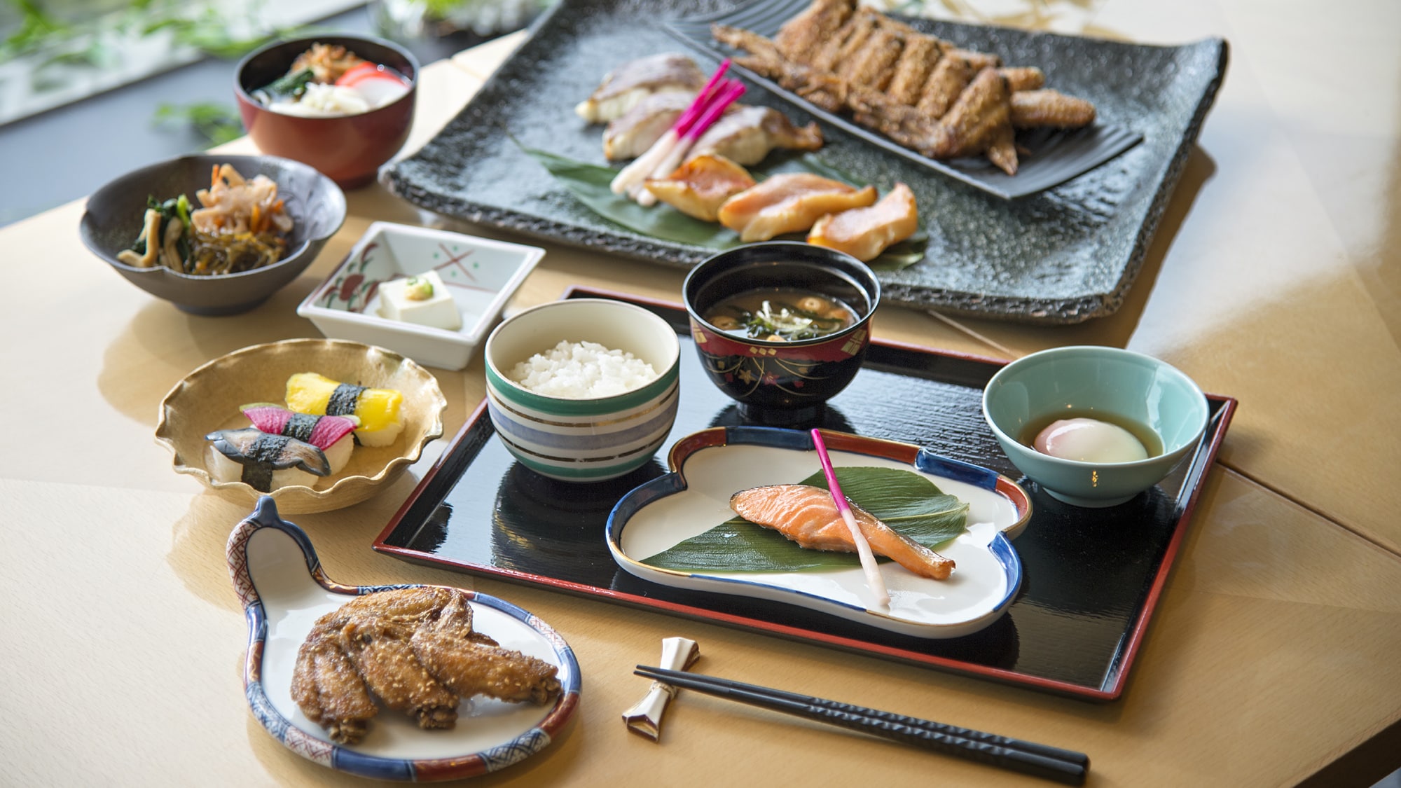 Breakfast buffet / Japanese food image