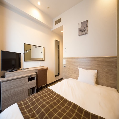 Double room (1 person) [13㎡/140cm Check pattern]