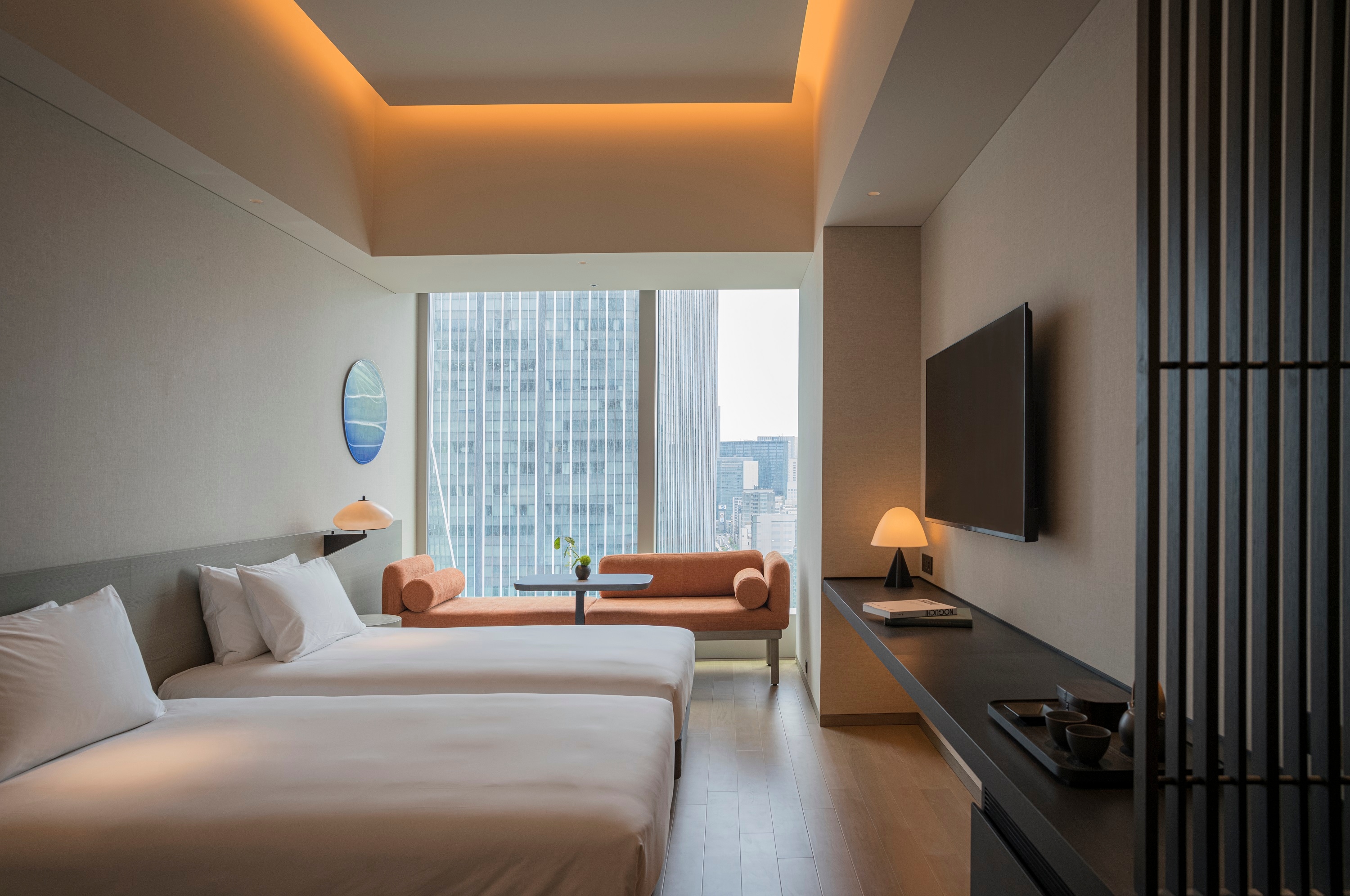 2 Twin Beds Deluxe with Shower