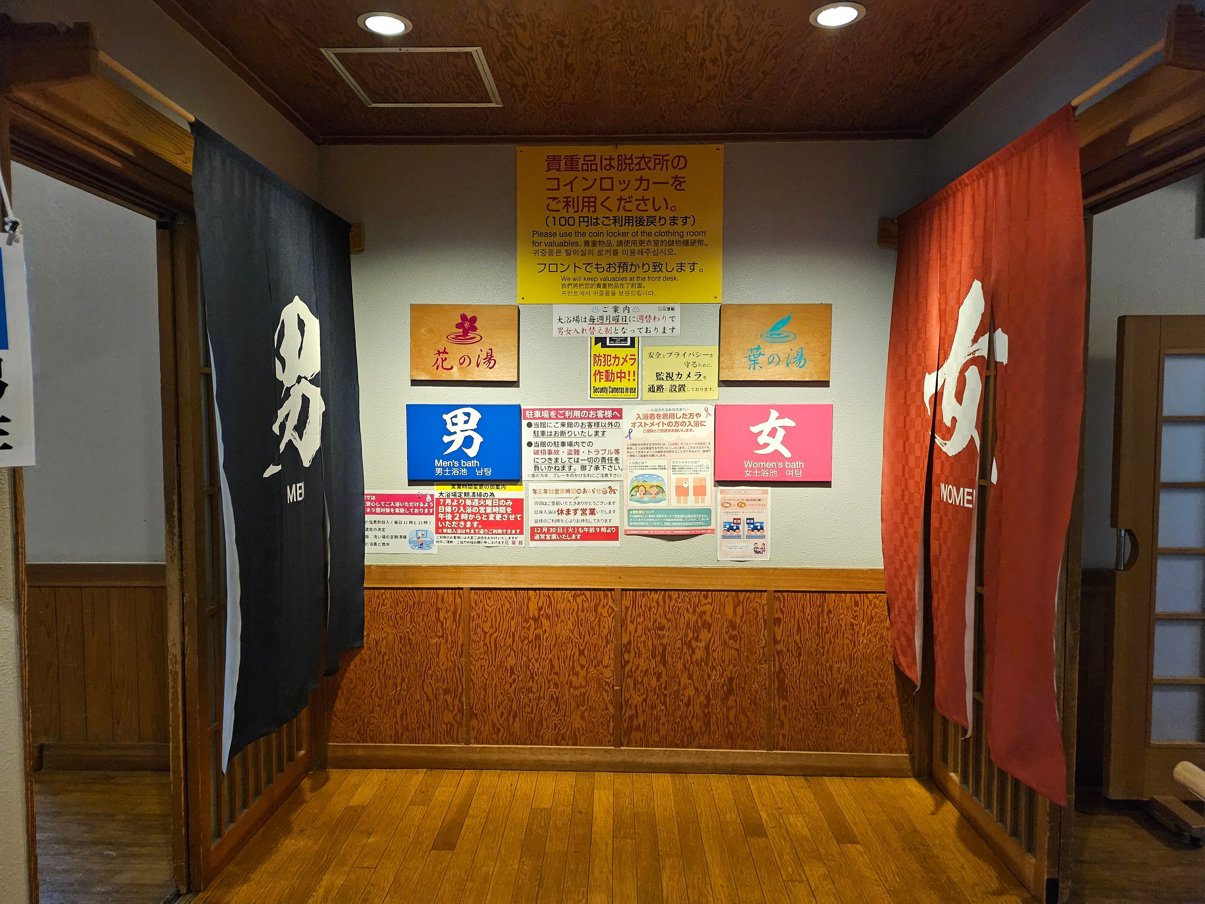 Pintu masuk kamar mandi besar