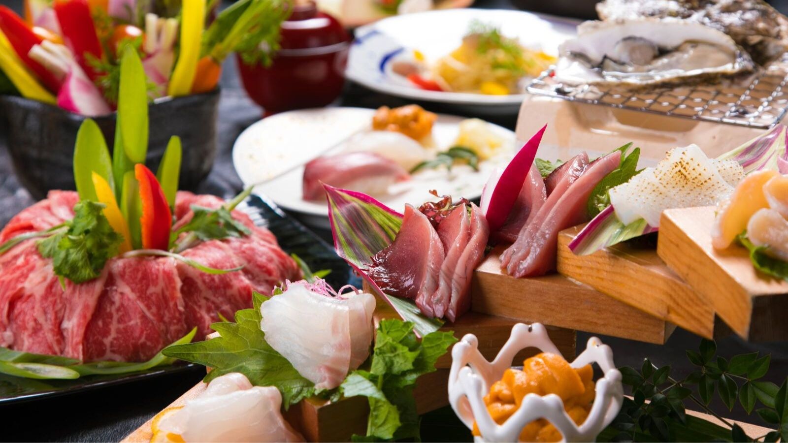 【壱岐の味覚】壱岐牛・鮑・のどぐろ・お造りなど、お肉から海鮮まで充実したラインナップ