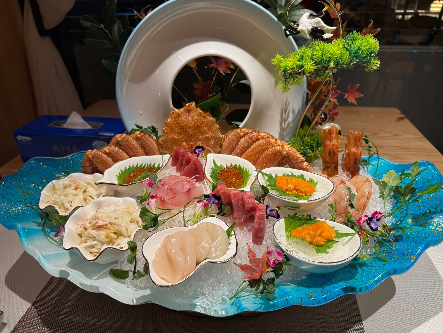 [มื้ออาหาร] ตัวอย่างซาซิมิ