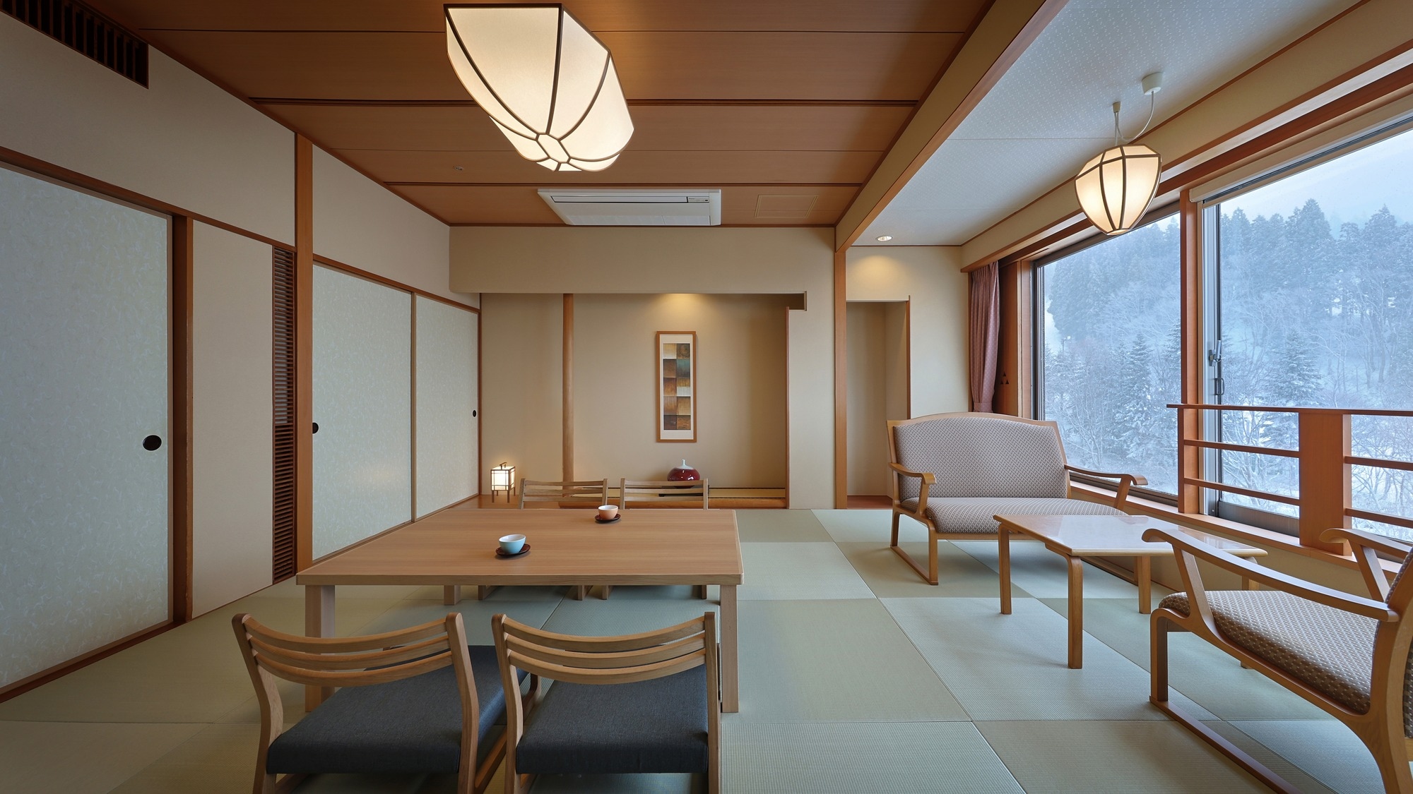 [Ví dụ về phòng kiểu Nhật ở cánh phía Nam]