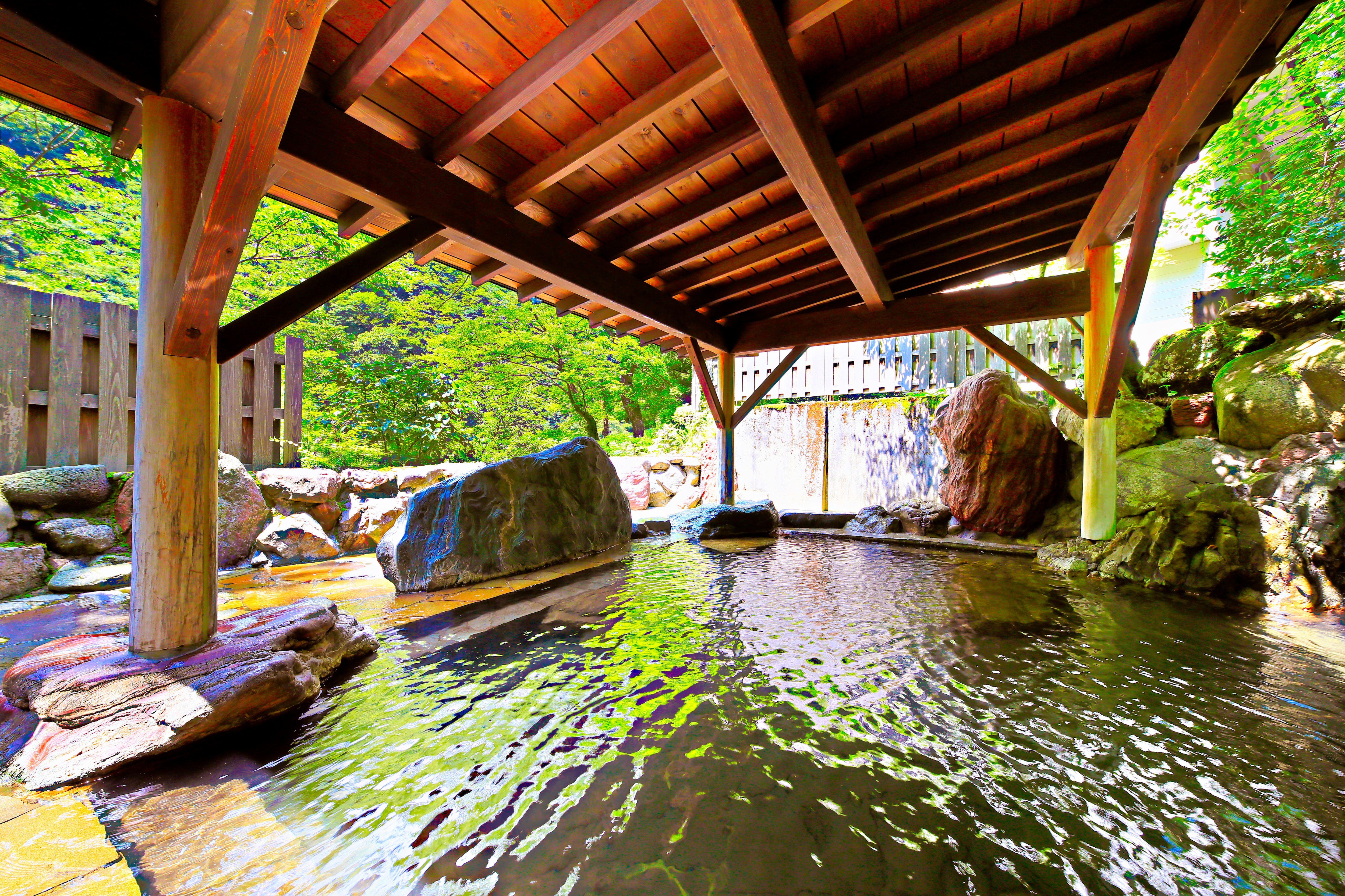Men's open-air bath