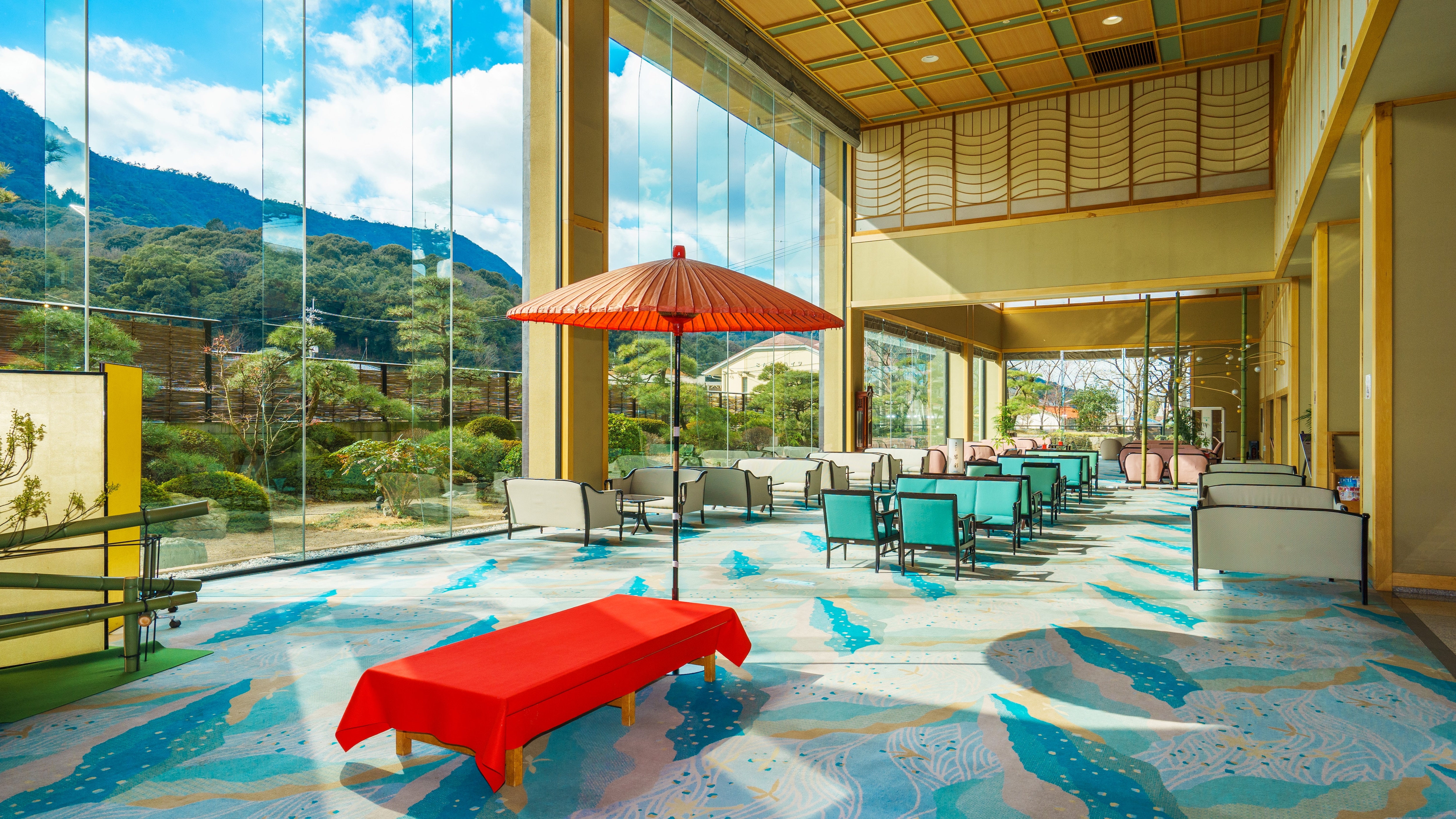 Hitenkan 1st floor lobby