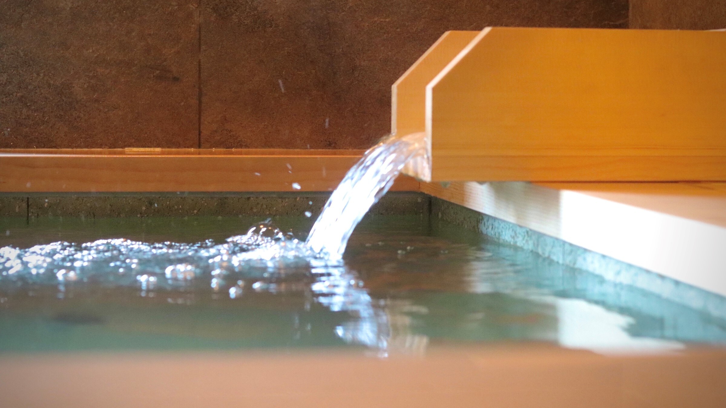 Image of hot spring in guest room