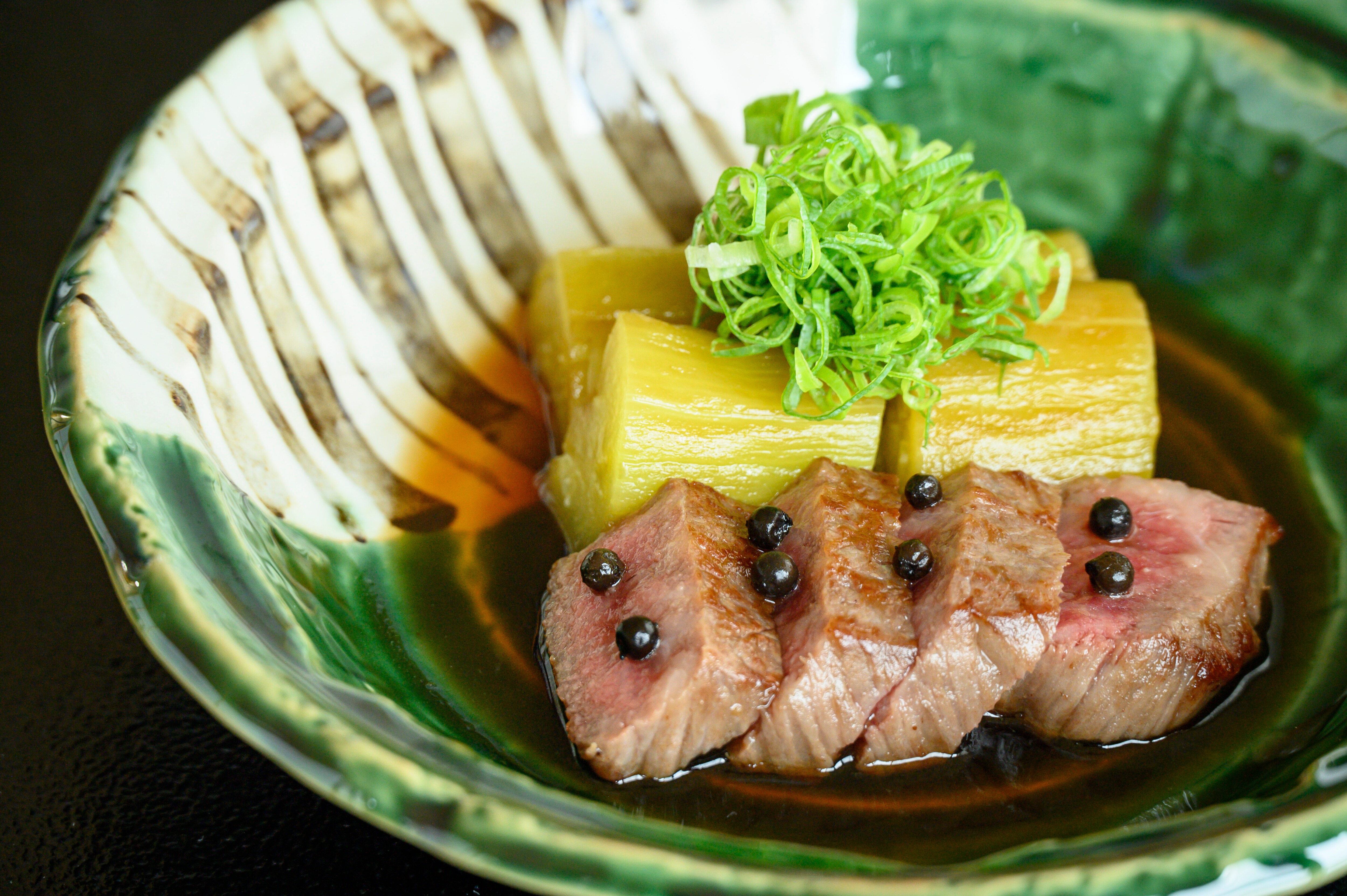 Wakasa beef hoe grilled
