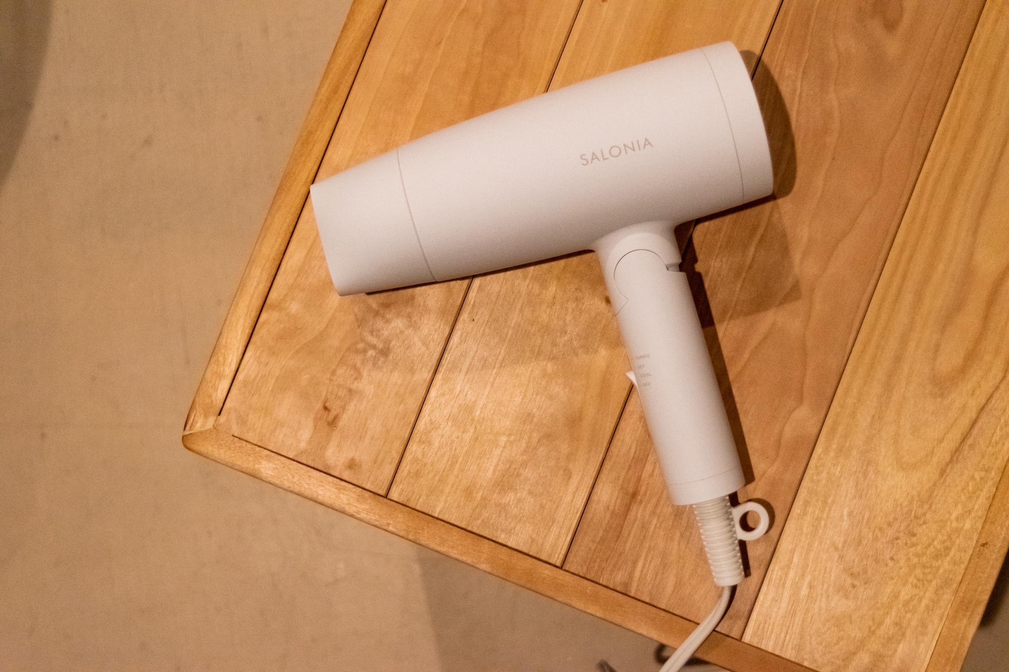 [สิ่งอำนวยความสะดวก] Speedy Ion Dryer --SALONIA