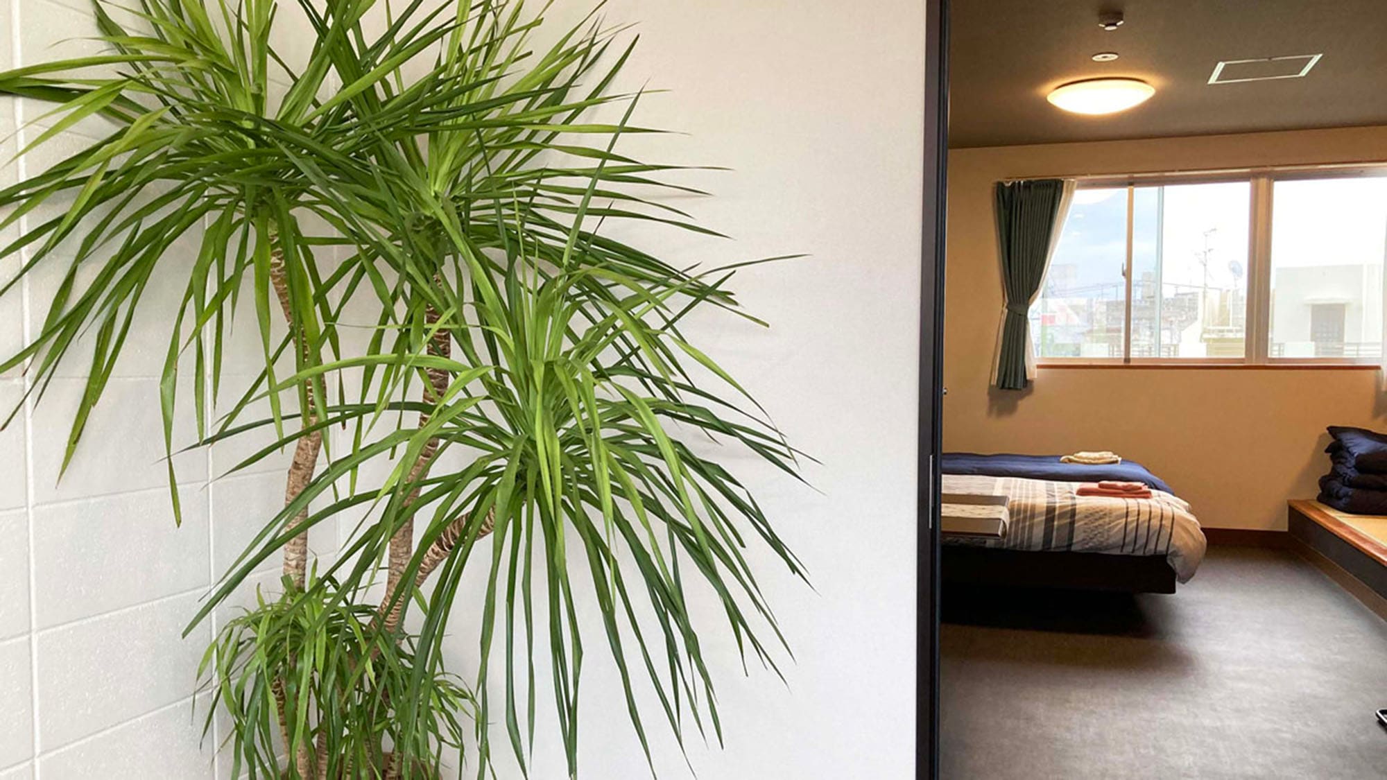 ・ The state of the guest room as seen from the entrance hall
