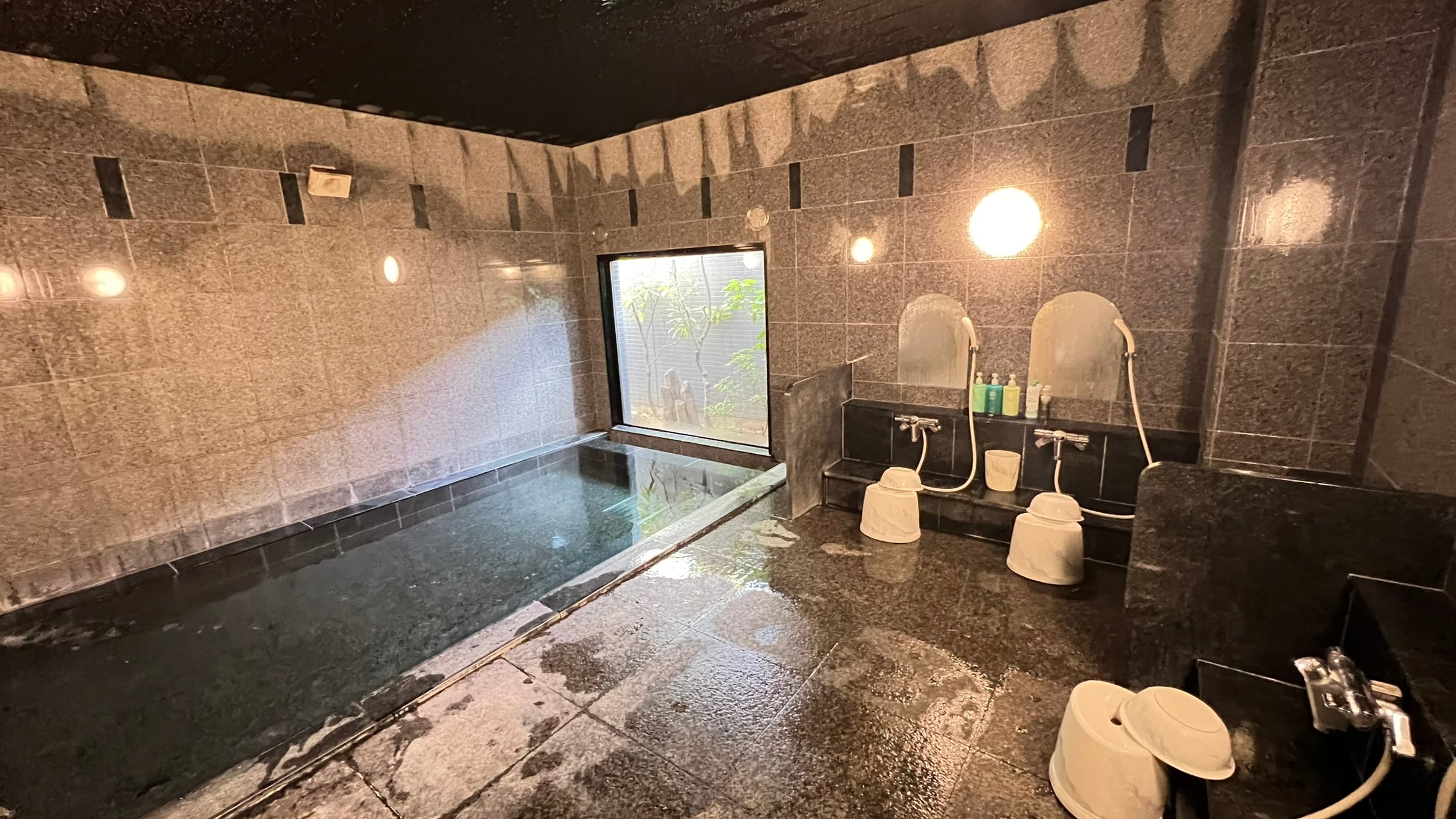 ◆Gender-separated public bath ③ The photo is of the men's bath.