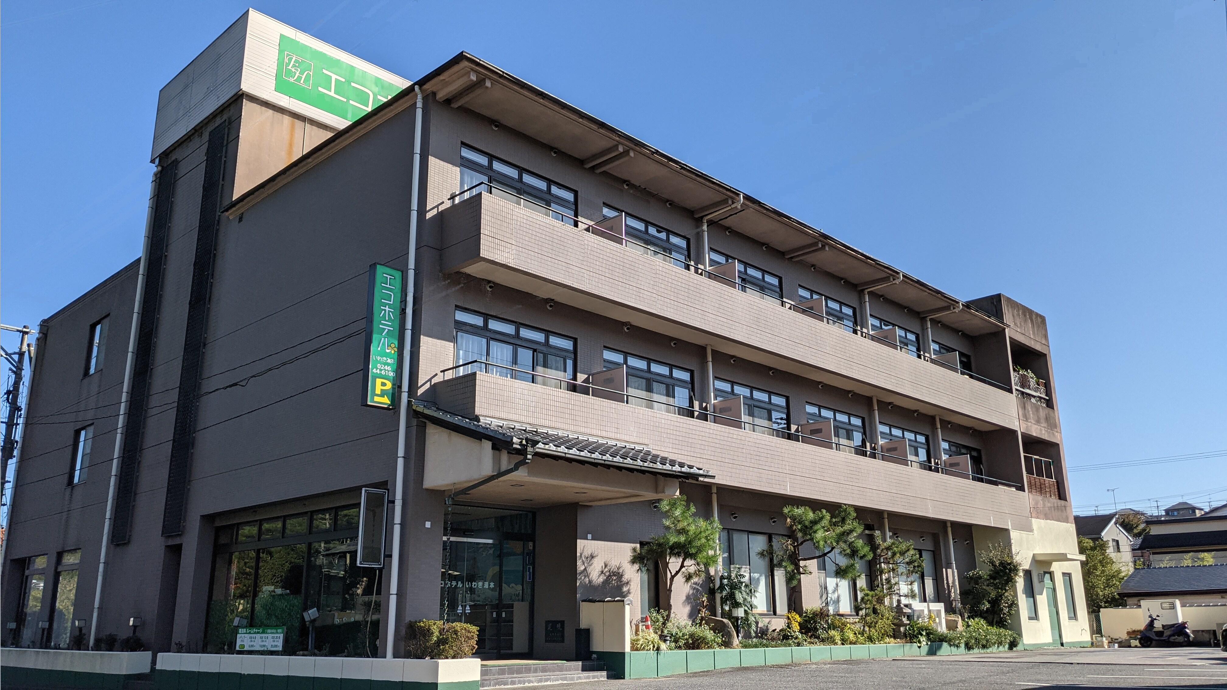 Eco hotel exterior
