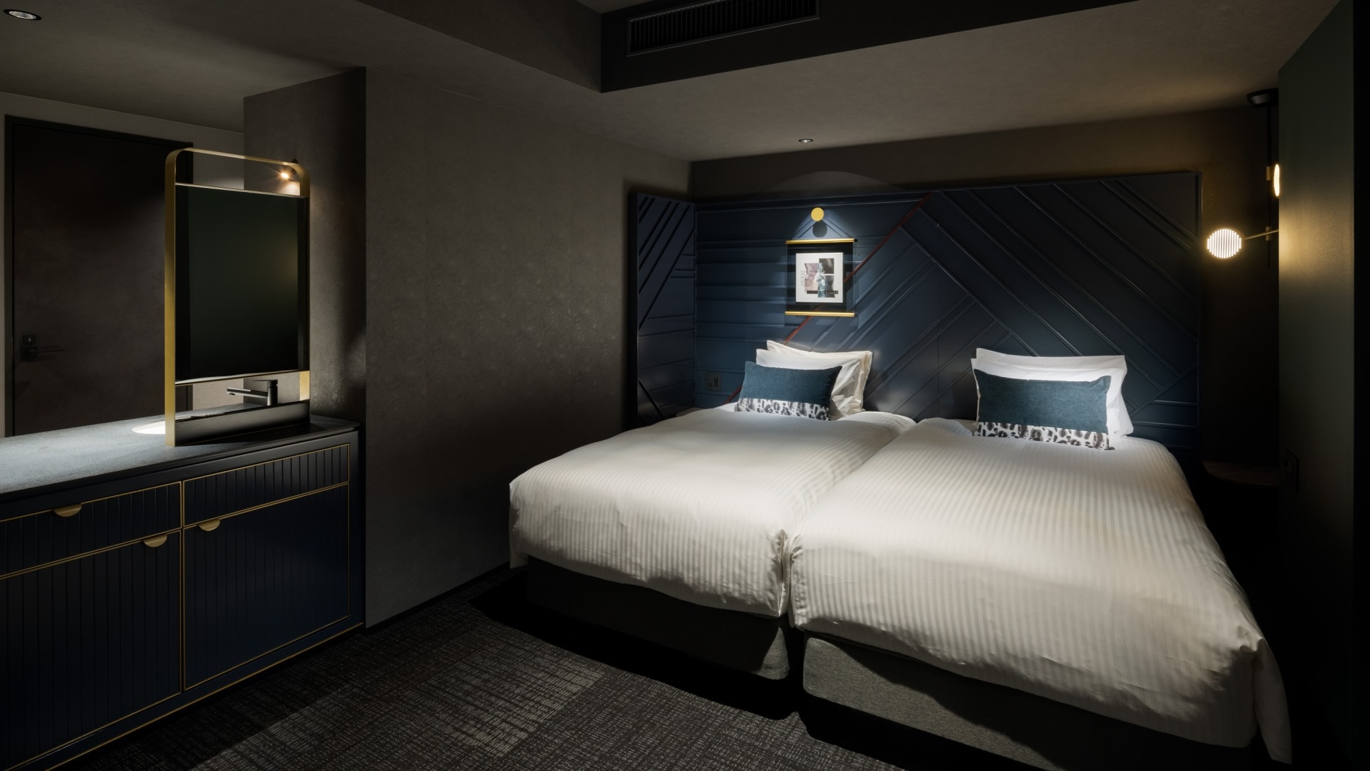 ◆Deluxe Twin｜2 110cm wide single beds